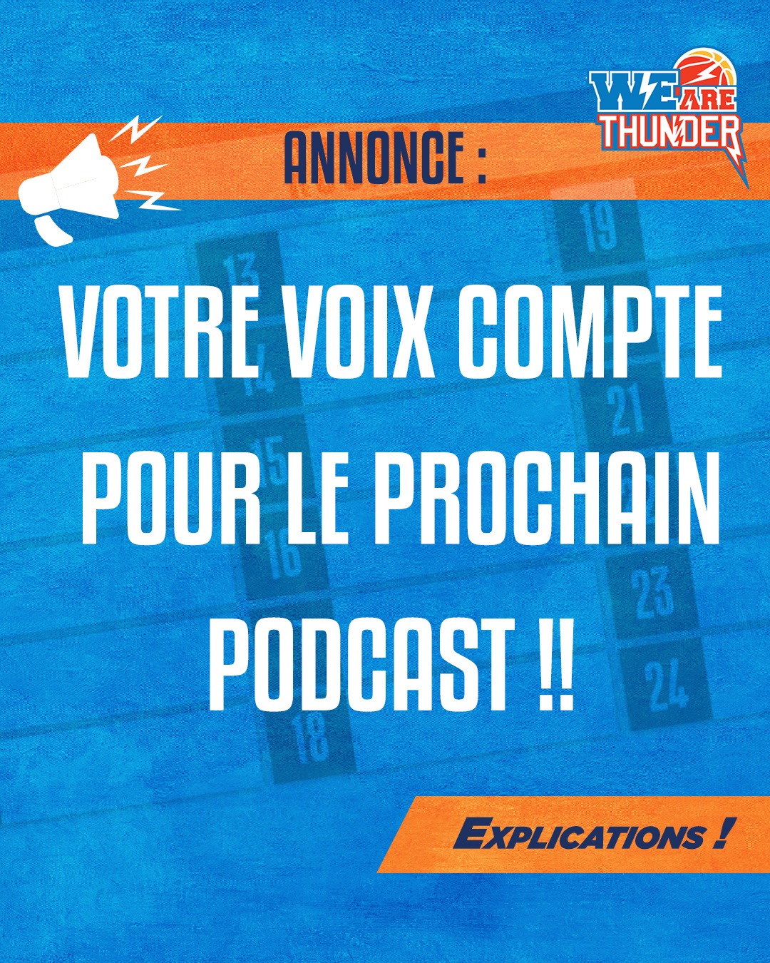 Annonce : Votre voix compte pour le prochain podcast !