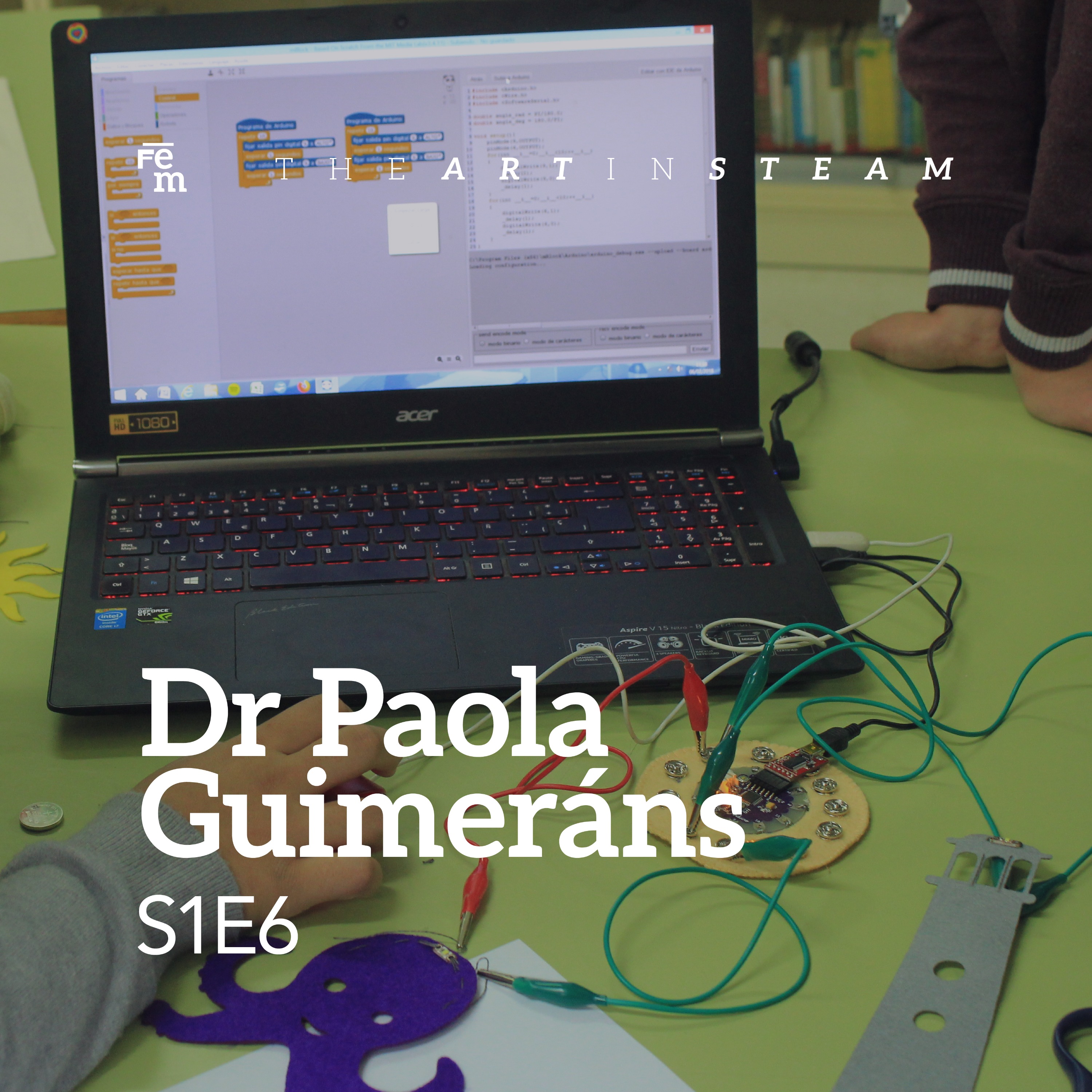 Teaching e-textiles in schools and the future of STEAM education episode artwork
