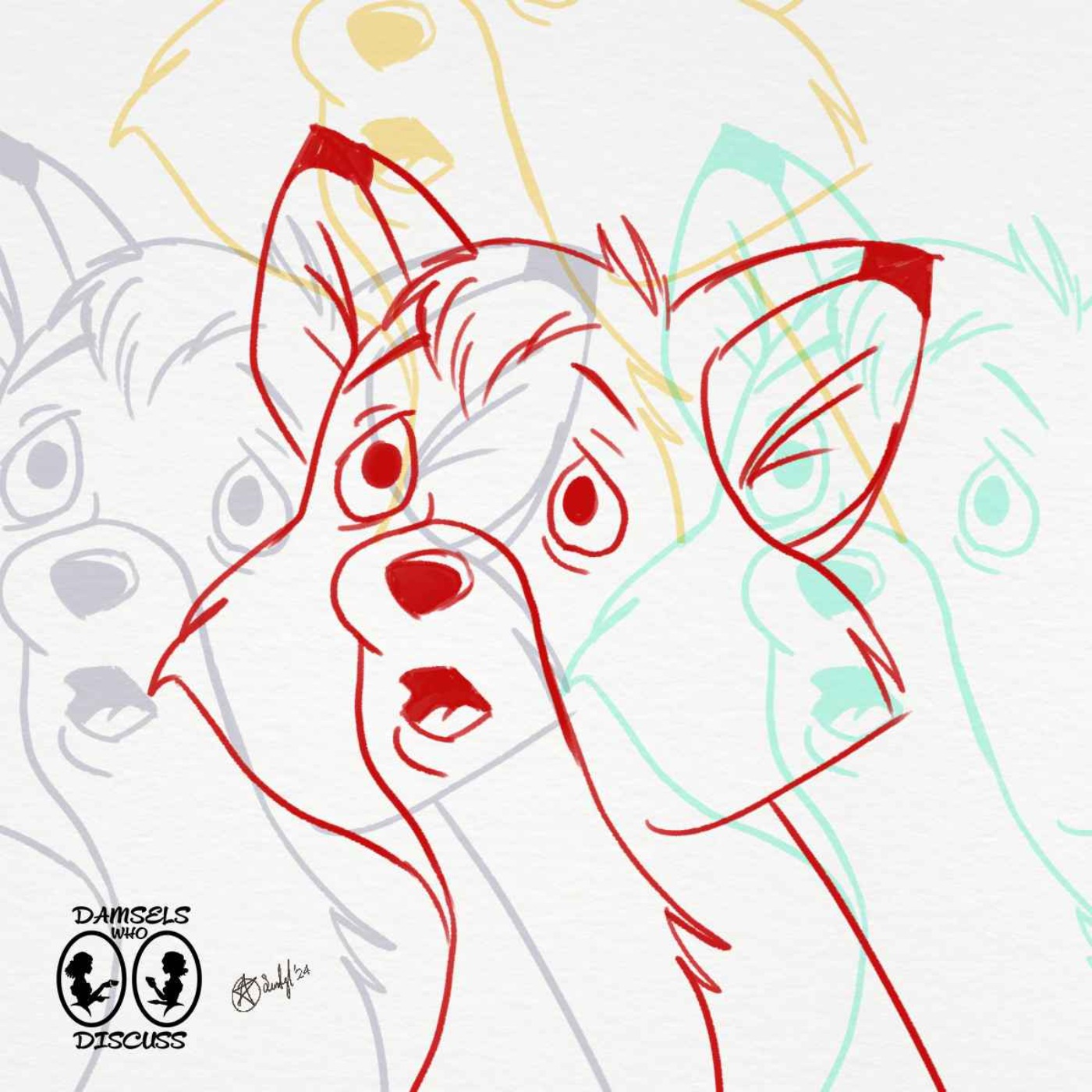 The Damsels Discuss The Fox And The Hound episode artwork