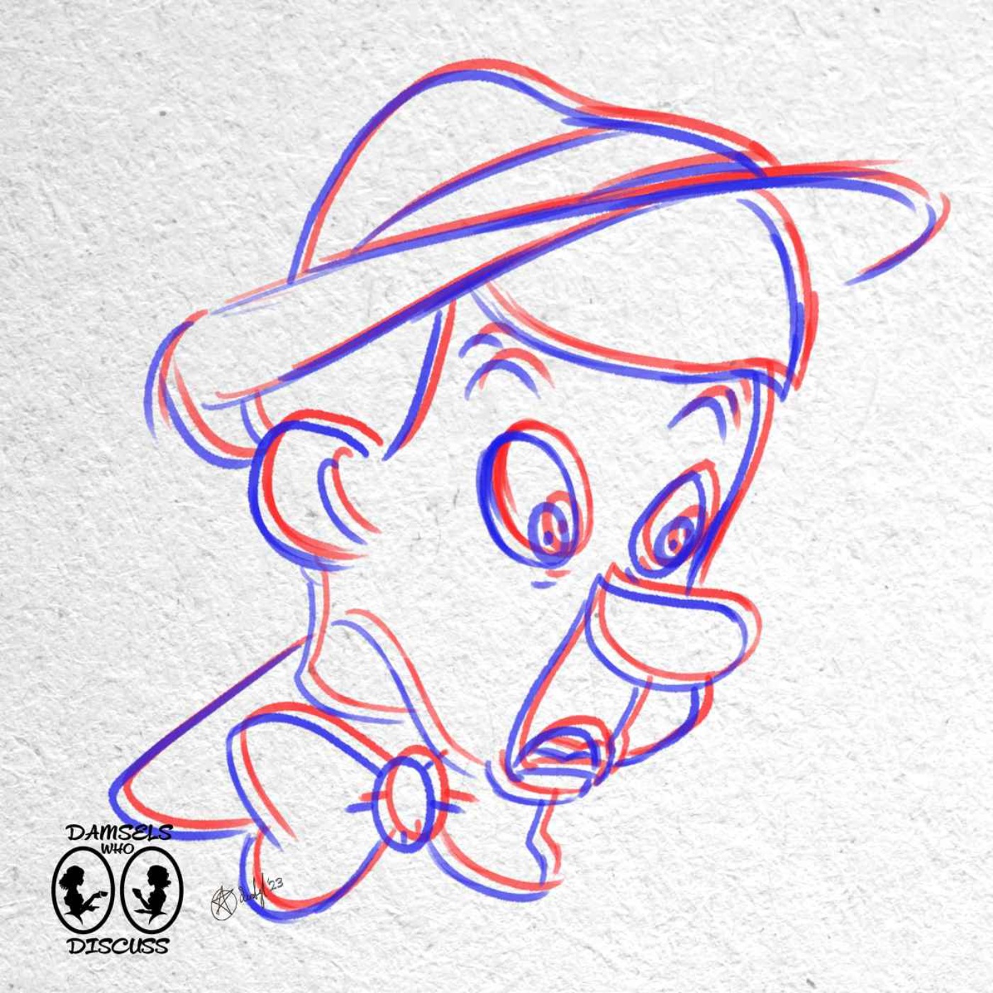 The Damsels Discuss Pinocchio episode artwork
