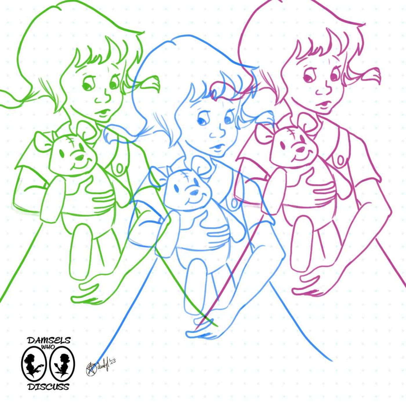 The Damsels Discuss The Rescuers episode artwork