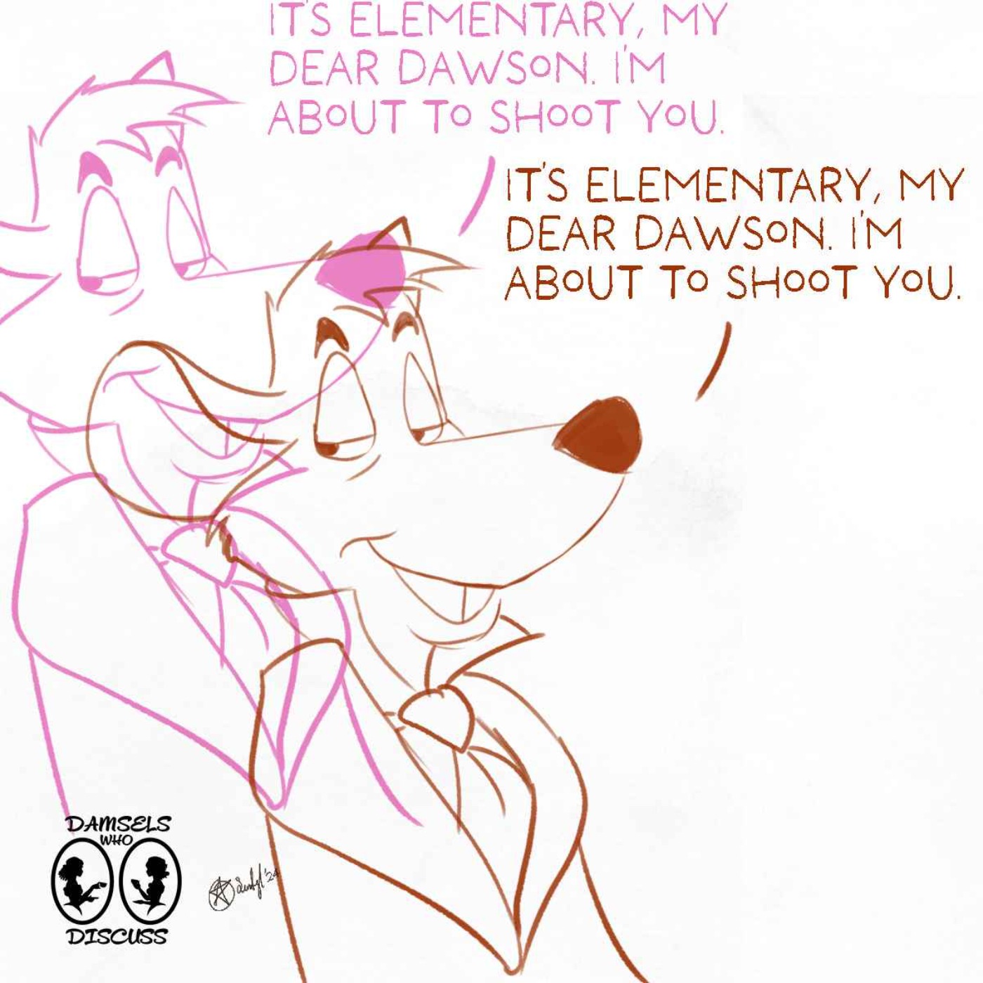 The Damsels Discuss The Great Mouse Detective episode artwork