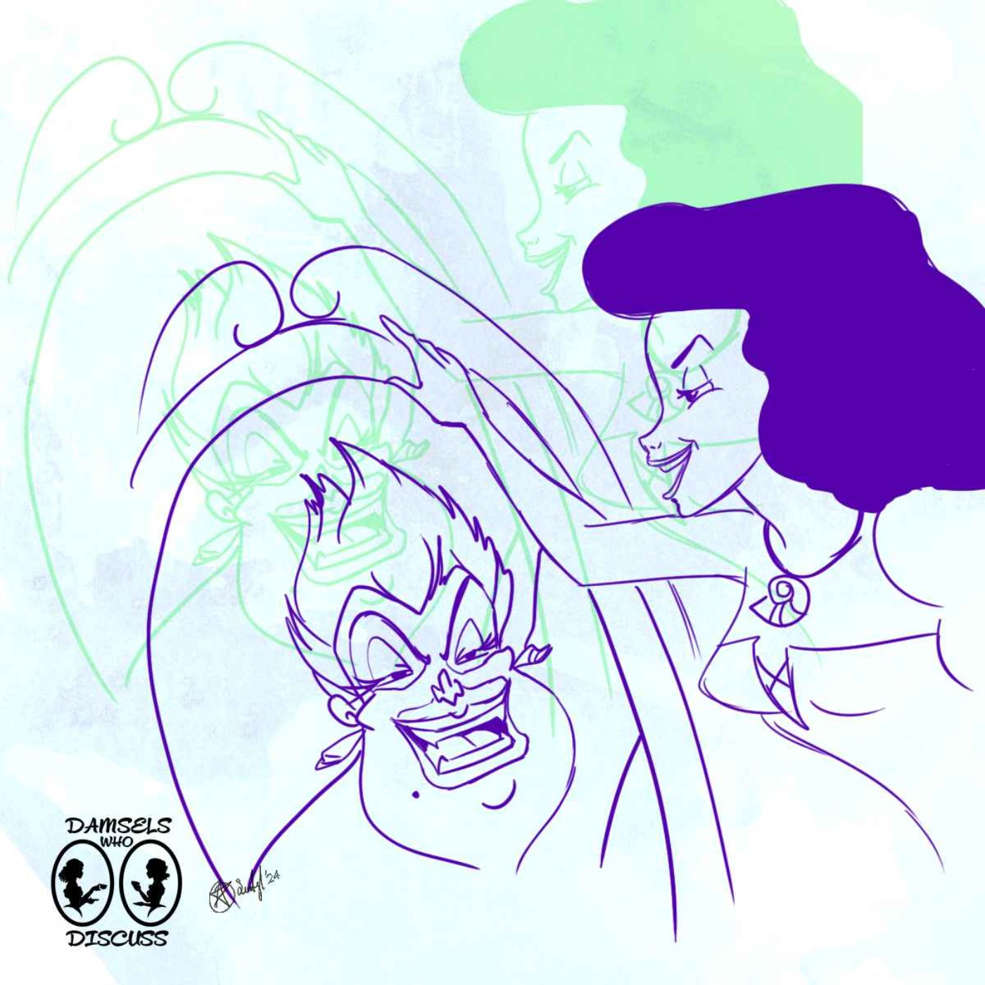 The Damsels Discuss The Little Mermaid (Part 2) episode artwork