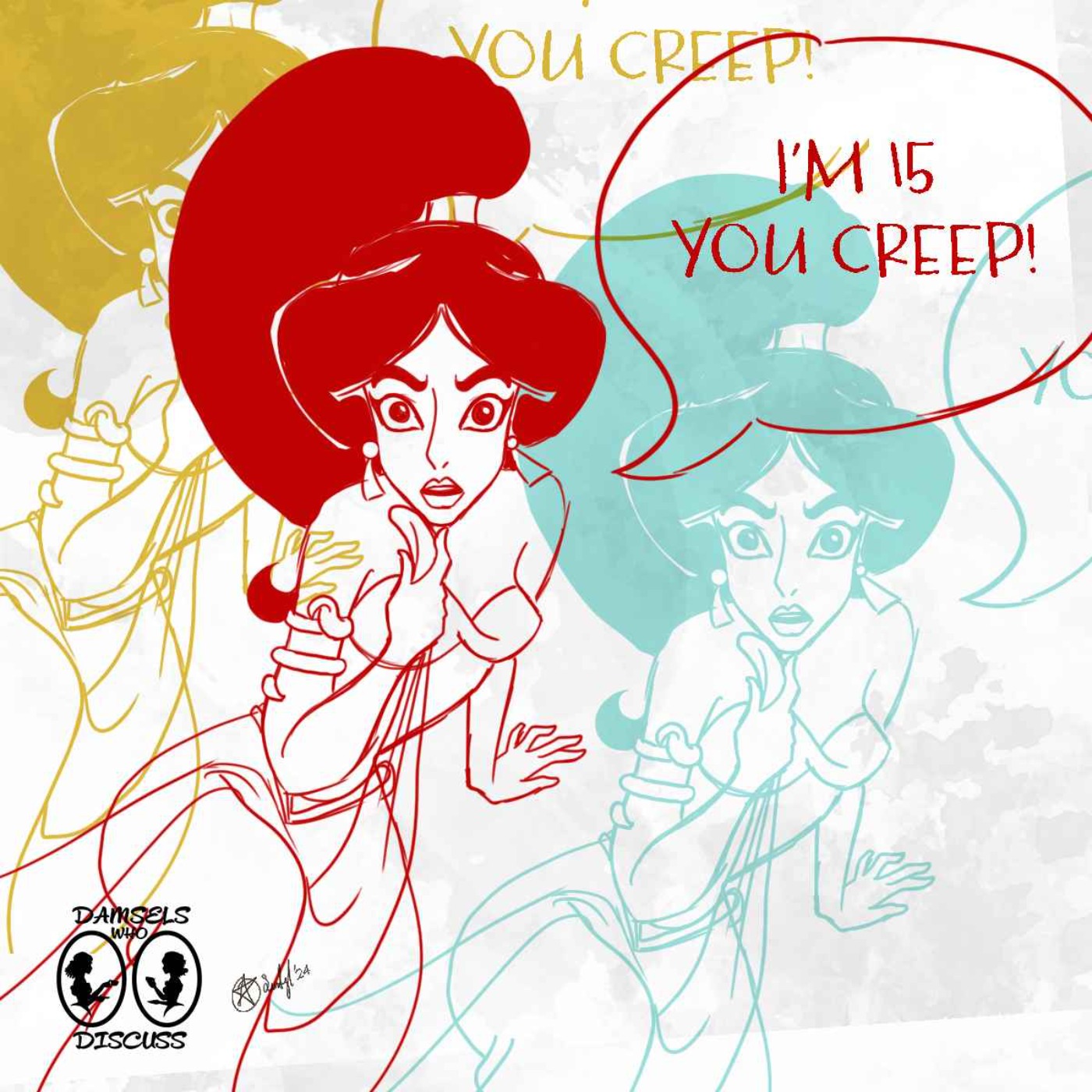 The Damsels Discuss Aladdin episode artwork