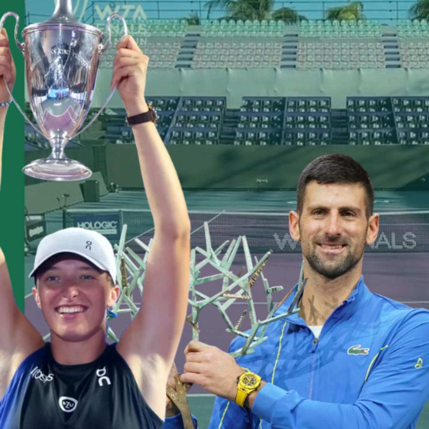 #211 | WTA Finals'ta Şampiyon Swiatek (Kaybeden Steve Simon) | Djokovic Kupa ve Rekorla Geri Döndü!