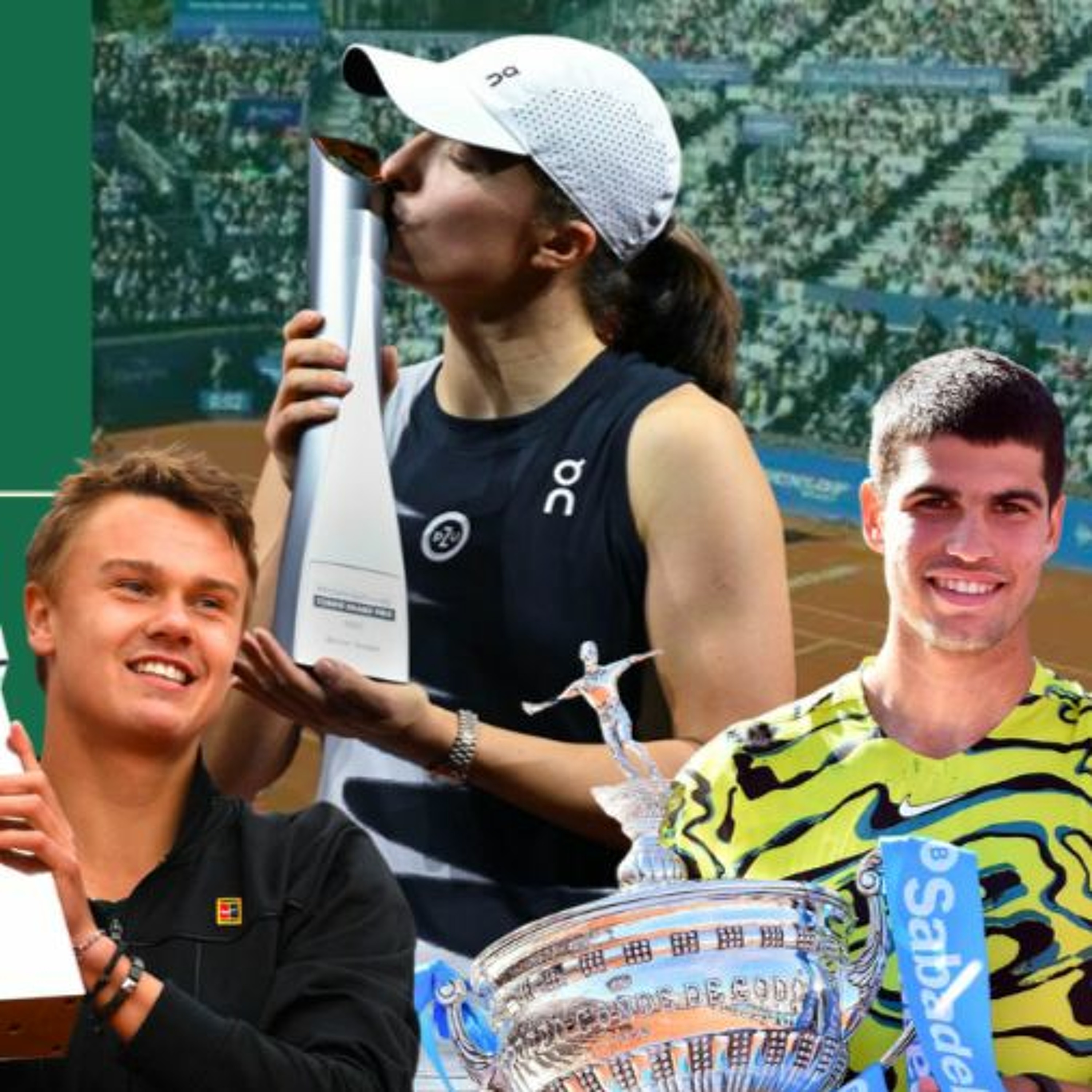 #185 | Iga, Carlitos ve Holger Tam Gaz | Haftanın sonuçları, Nadal ve Djokovic'te son durum