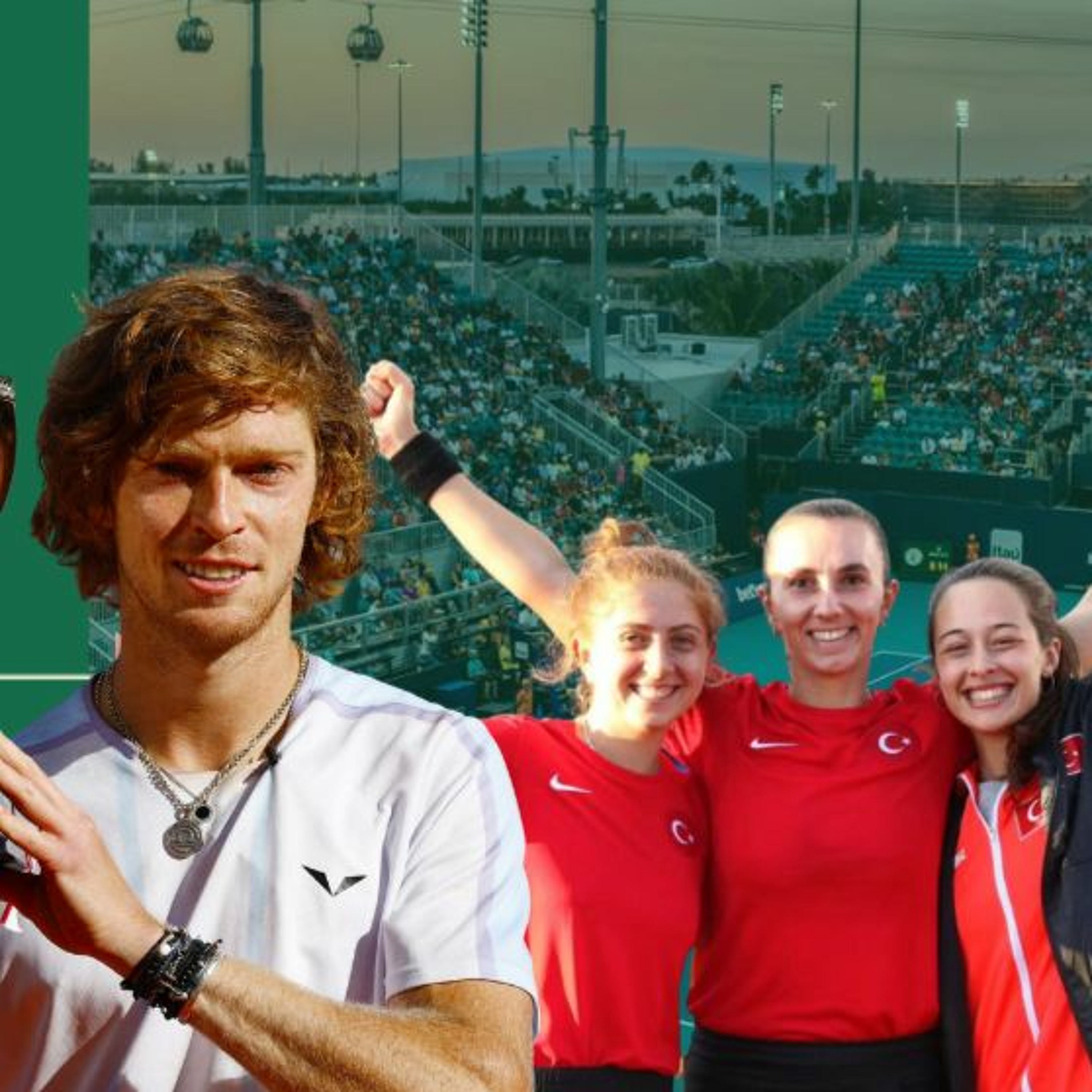 #184 | Monte-Carlo'da Şampiyon Rublev, Billie Jean King Cup, Krejcikova'dan Depremzedelere Bağış