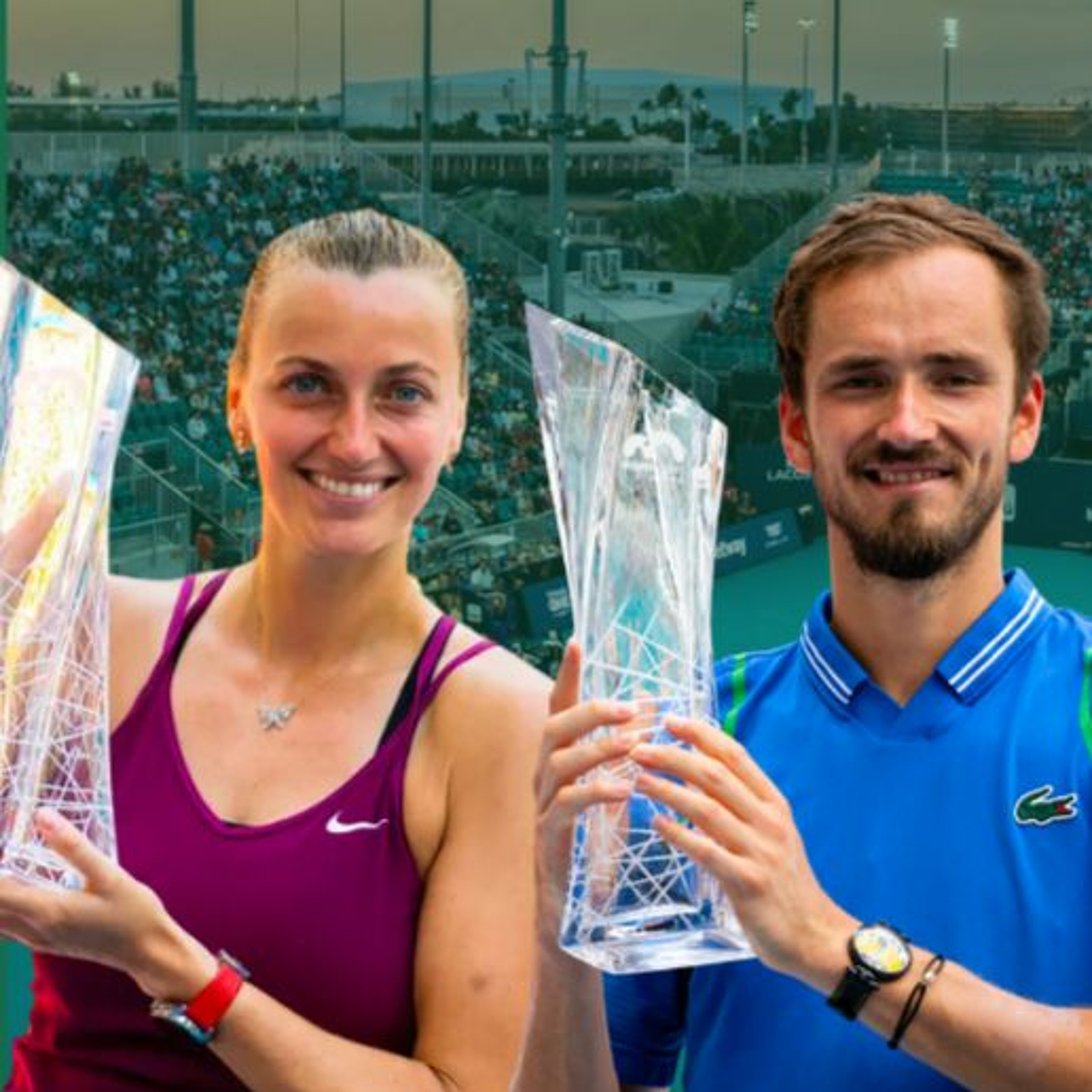 #183 | Miami'de Şampiyonlar Kvitova & Medvedev | Wimbledon'ın Rus Oyuncu Kararı, Toprak Başlıyor
