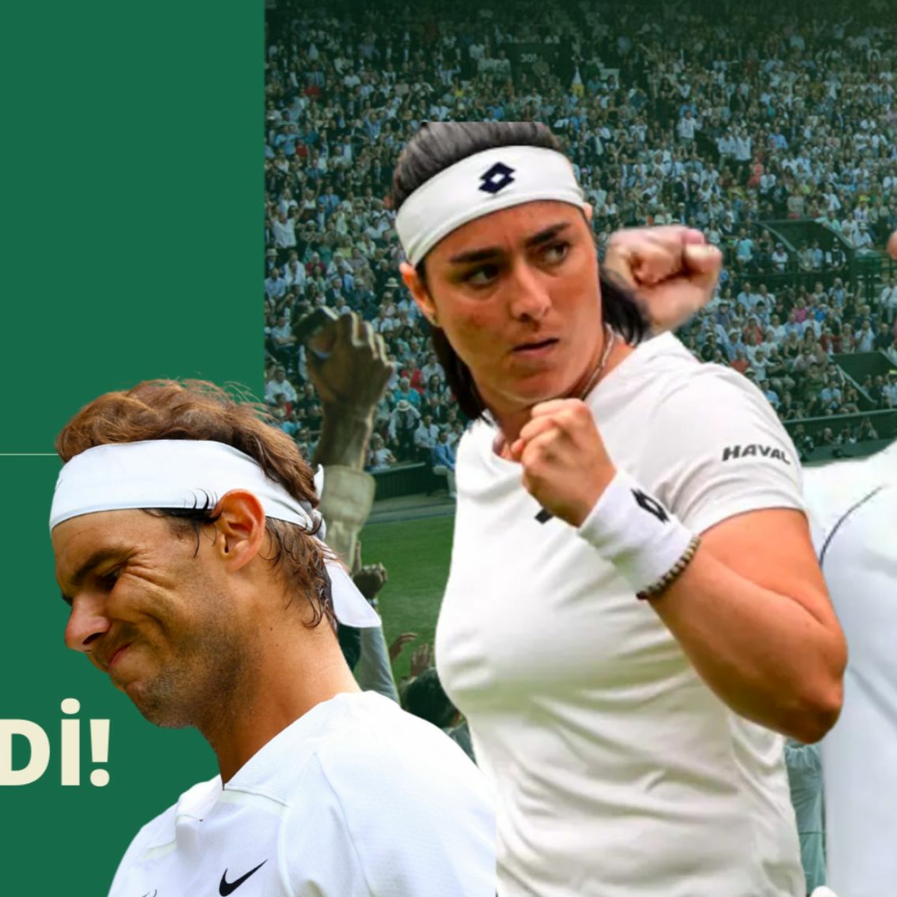 #155 | Wimbledon Yarı Finalleri | Nadal Çekildi, Kyrgios Finalde, Jabeur-Rybakina Finali