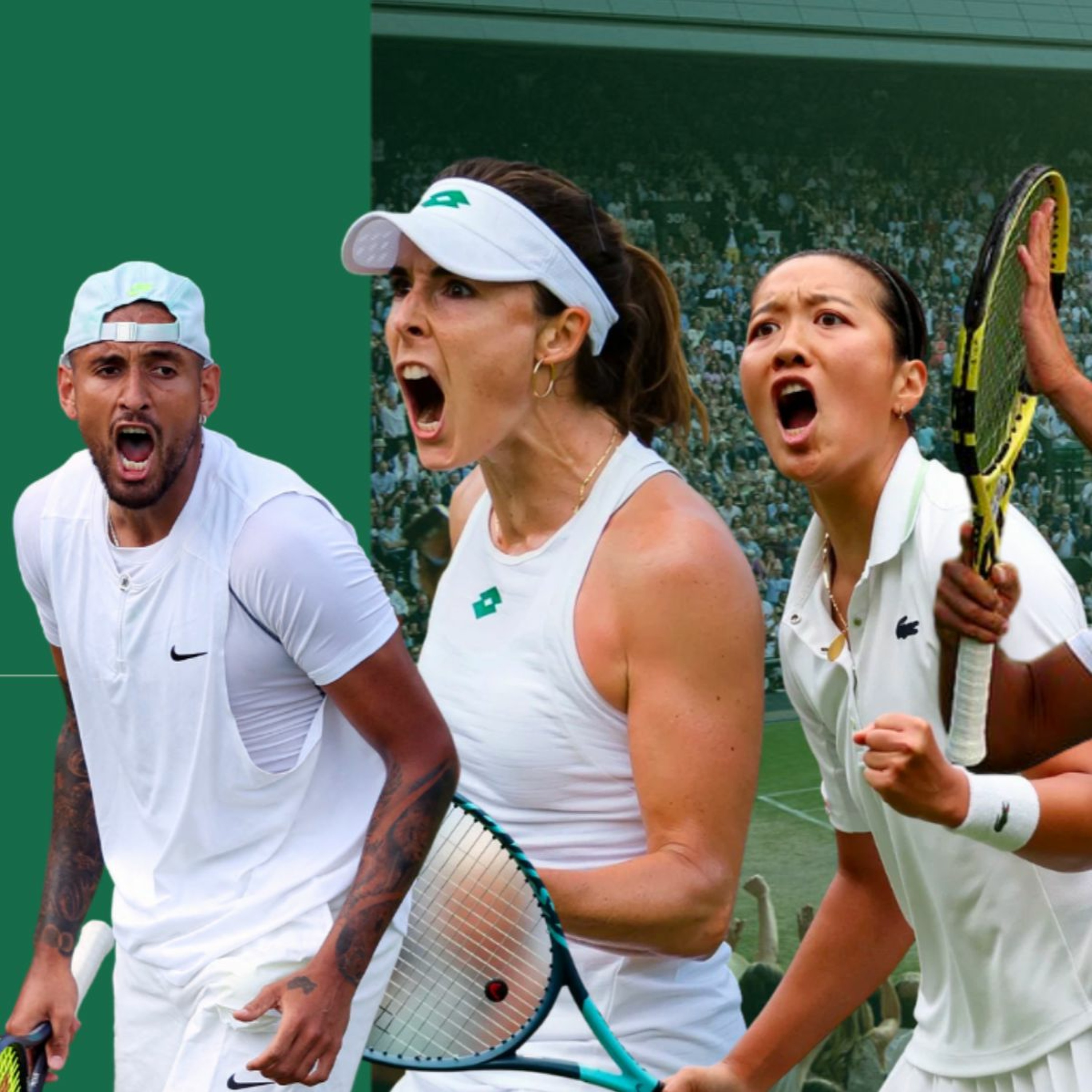 #154 | Wimbledon 1. Hafta Özeti (Nadal-Djokovic, Tsitsipas-Kyrgios maçı, Swiatek'in serisi bitti)
