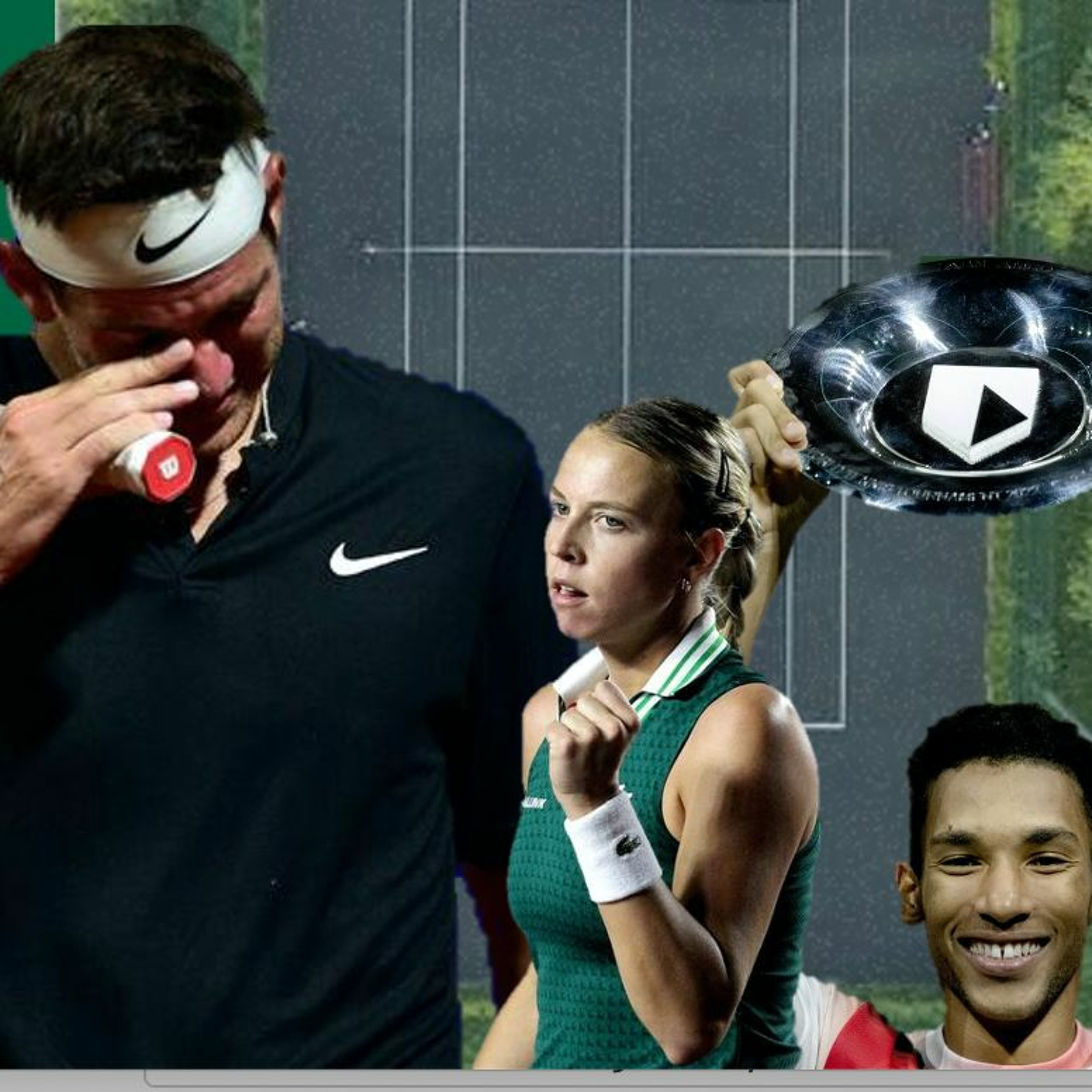 #138 | Del Potro'ya Veda, Felix'in İlk Şampiyonluğu, Kapalı Kort Kraliçesi Kontaveit