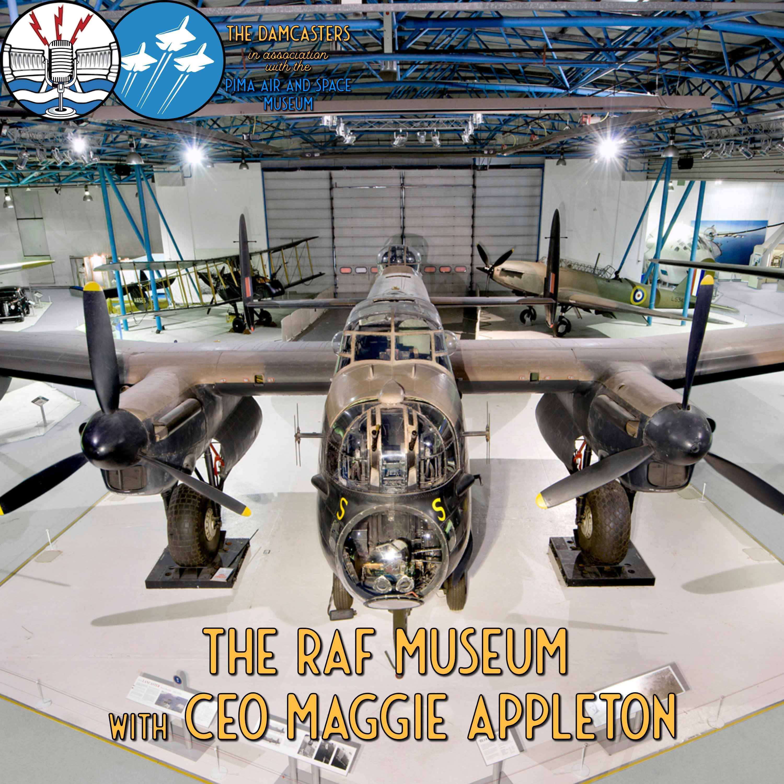 cover art for The RAF Museum with CEO Maggie Appleton