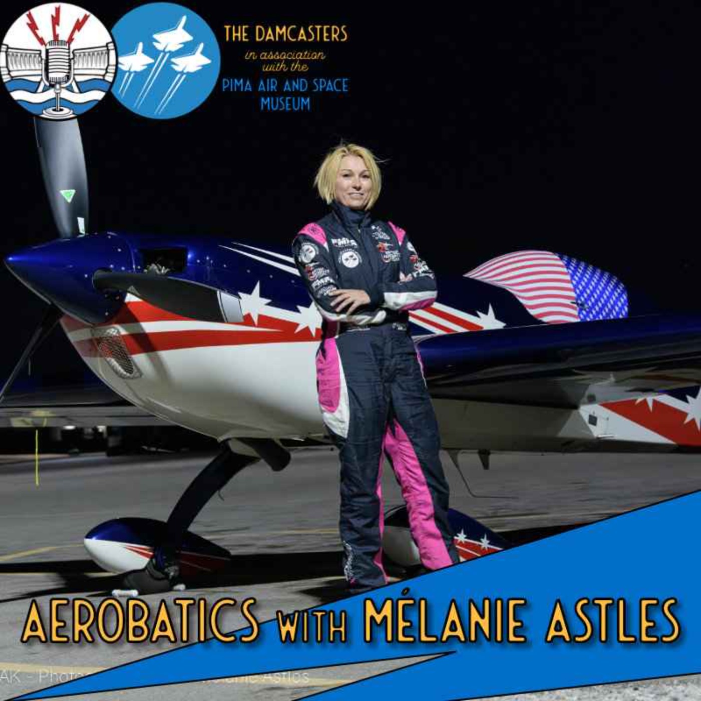 cover art for Aerobatics with Mélanie Astles
