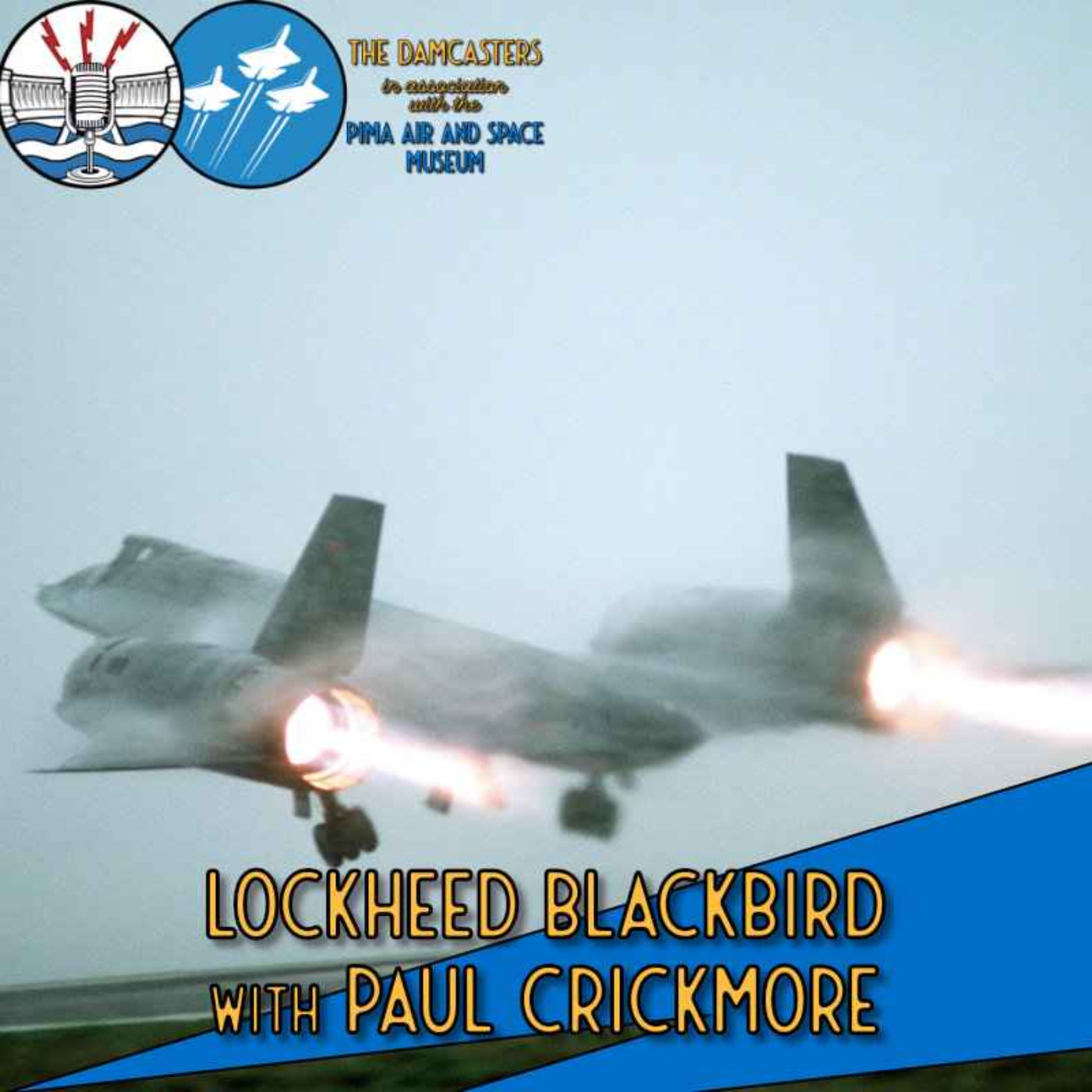 cover art for Lockheed Blackbird with Paul Crickmore