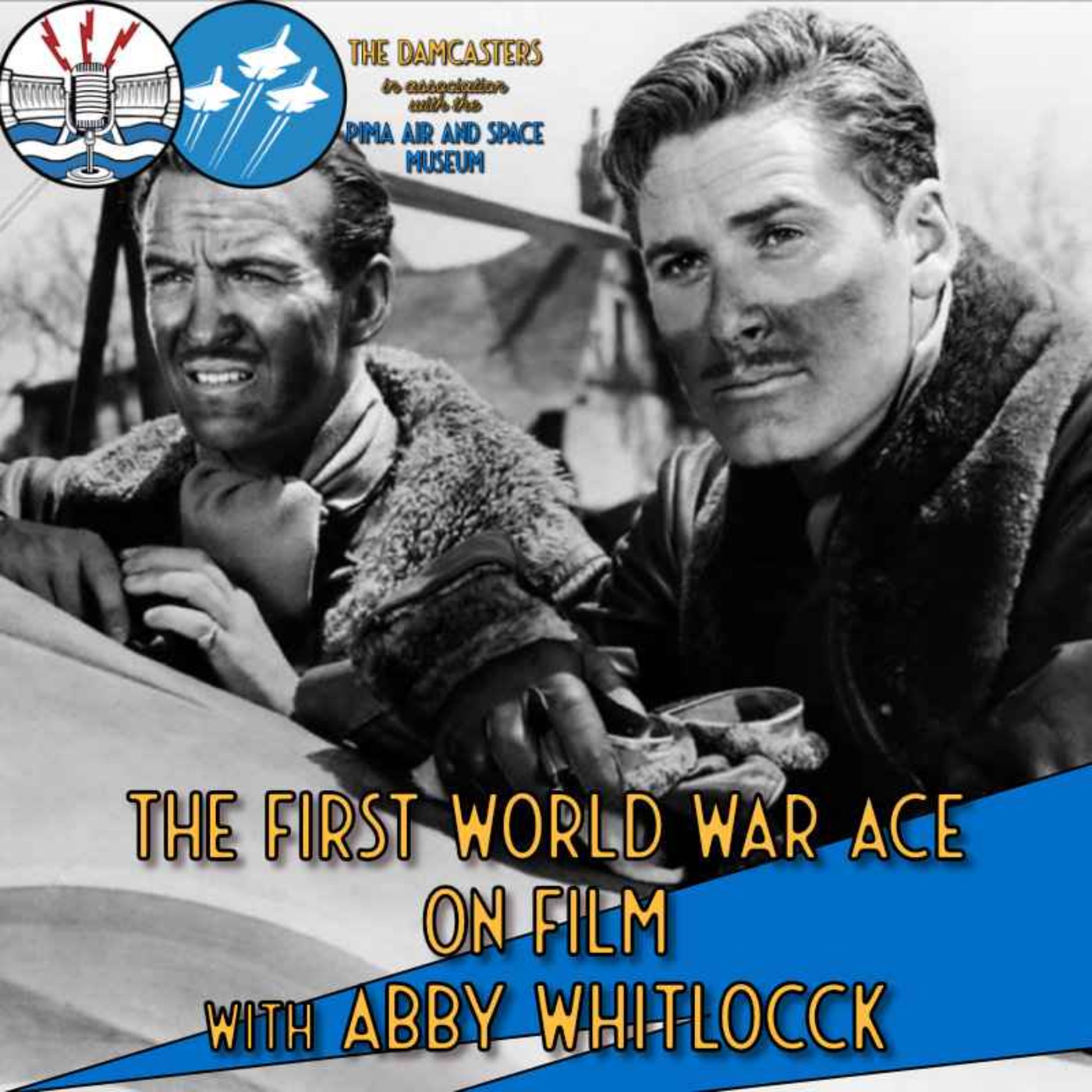 cover art for The First World War Ace on Film with Abby Whitlock