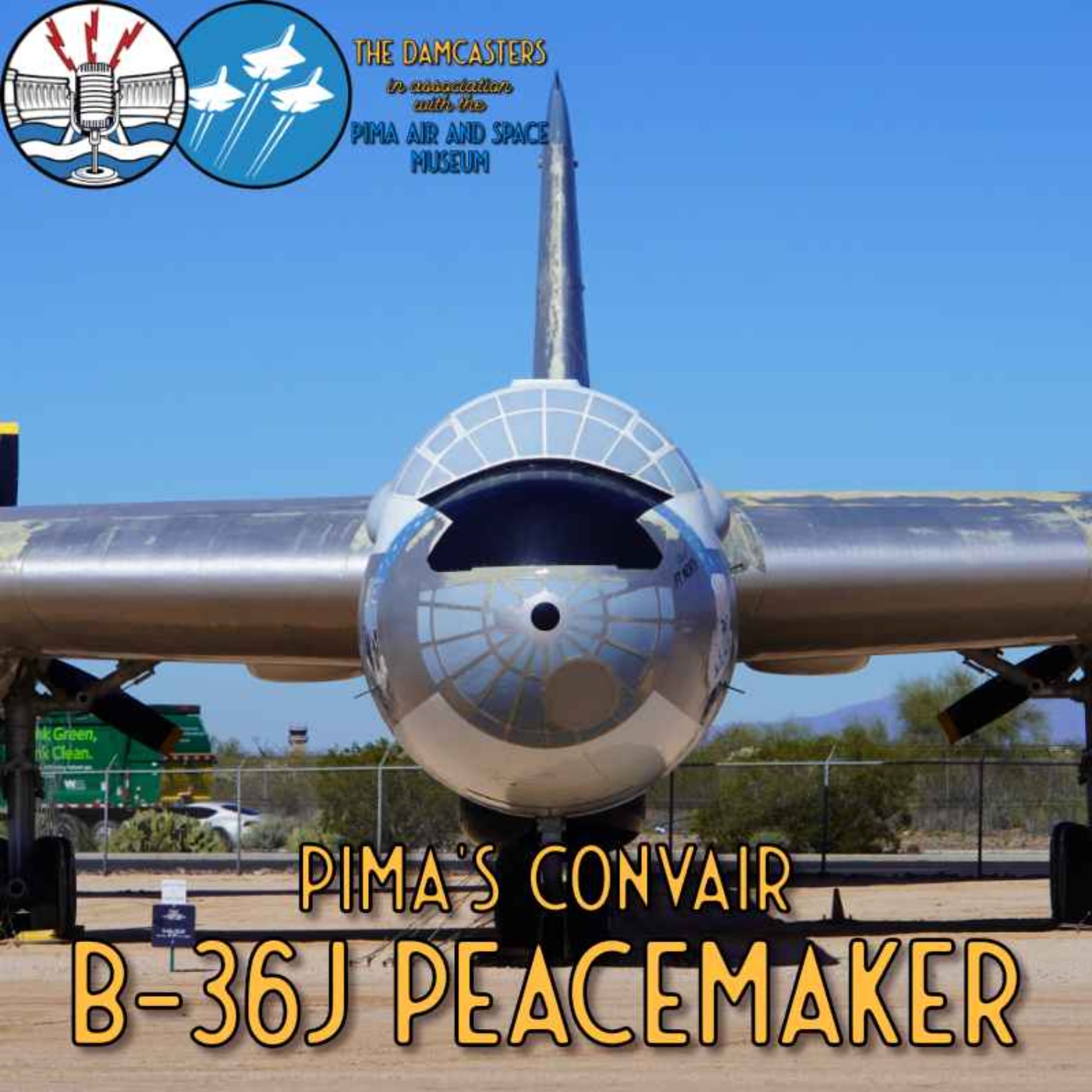 cover art for Pima's Convair B-36J Peacemaker