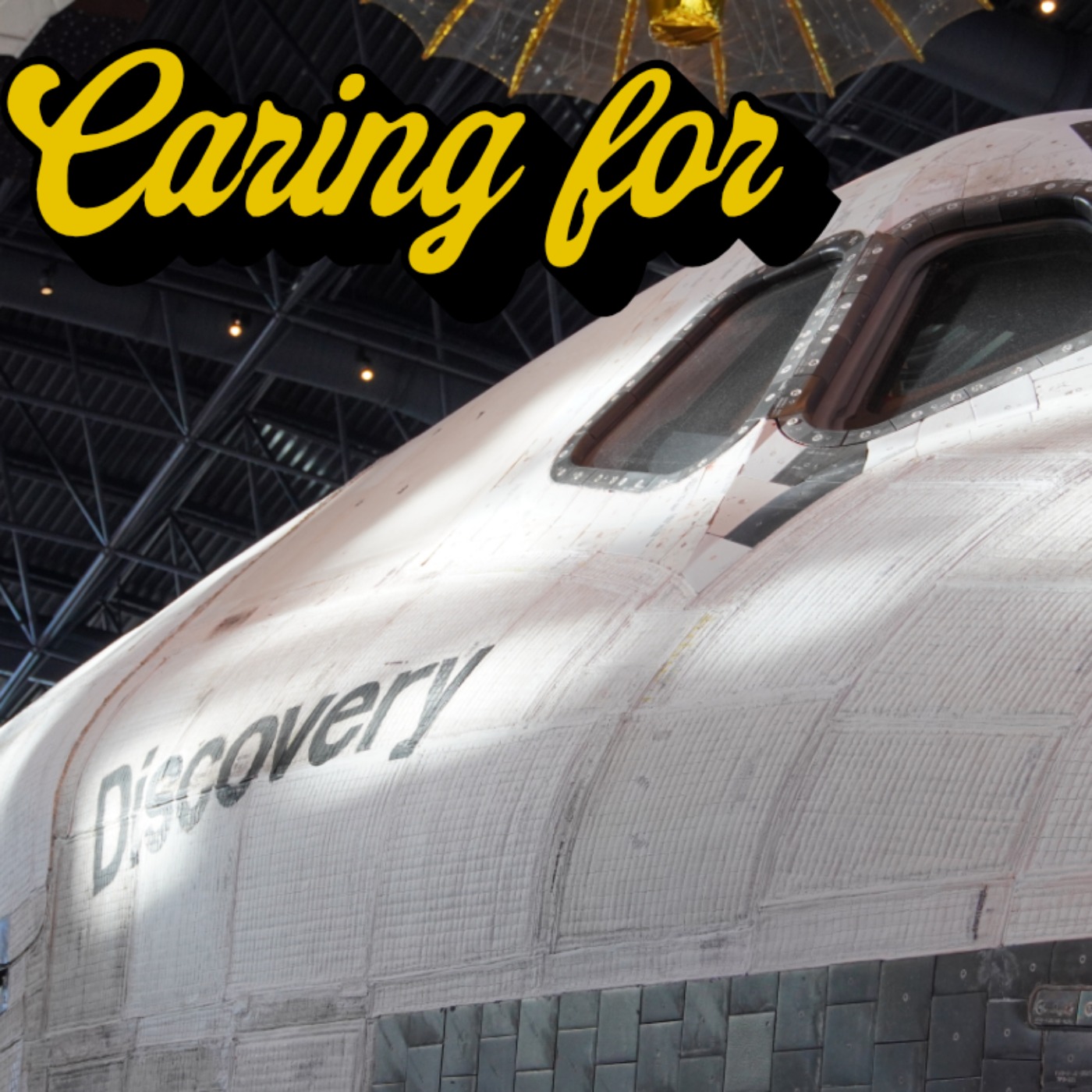 Caring for Space Shuttle Discovery