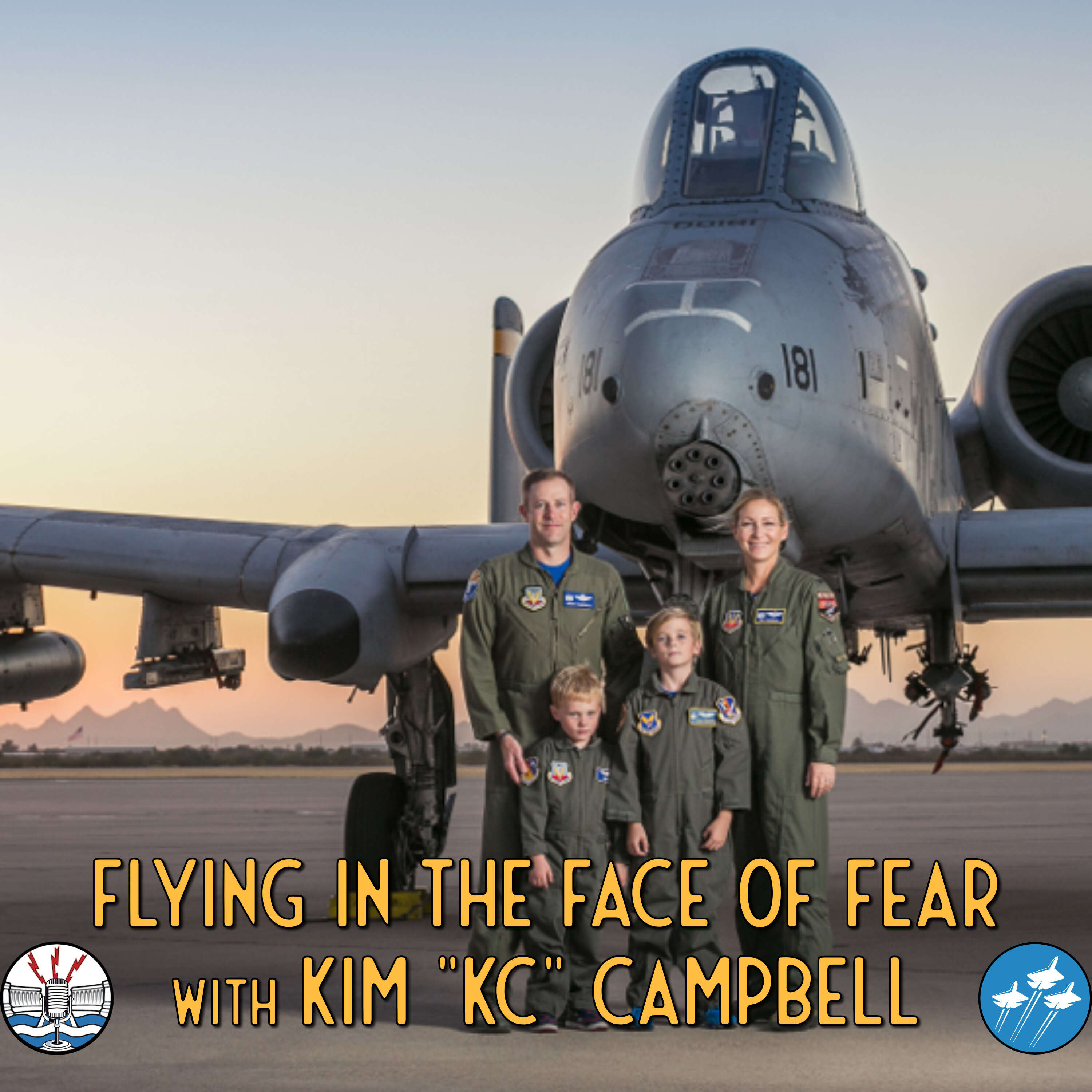 cover art for Flying in the Face of Fear with Kim "KC" Campbell