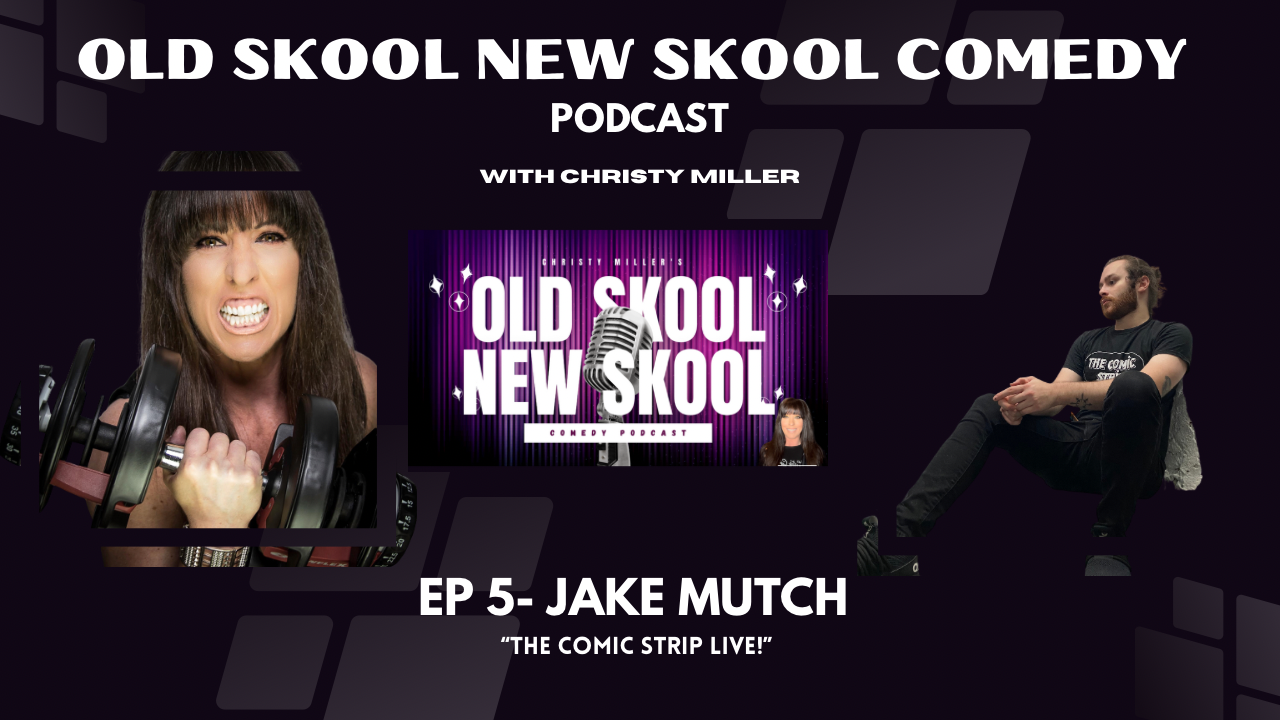 cover art for EP 5- JAKE MUTCH- "The Comic Strip LIVE!"