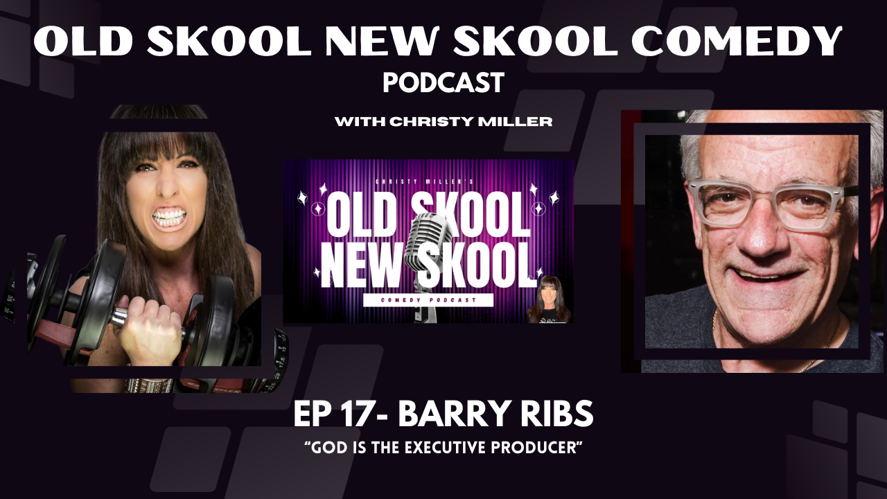 cover art for EP 17- BARRY RIBS- "God is the Executive Producer"