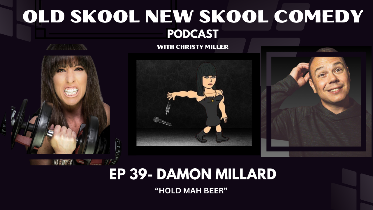 cover art for EP 39- DAMON MILLARD- "Hold Mah Beer"