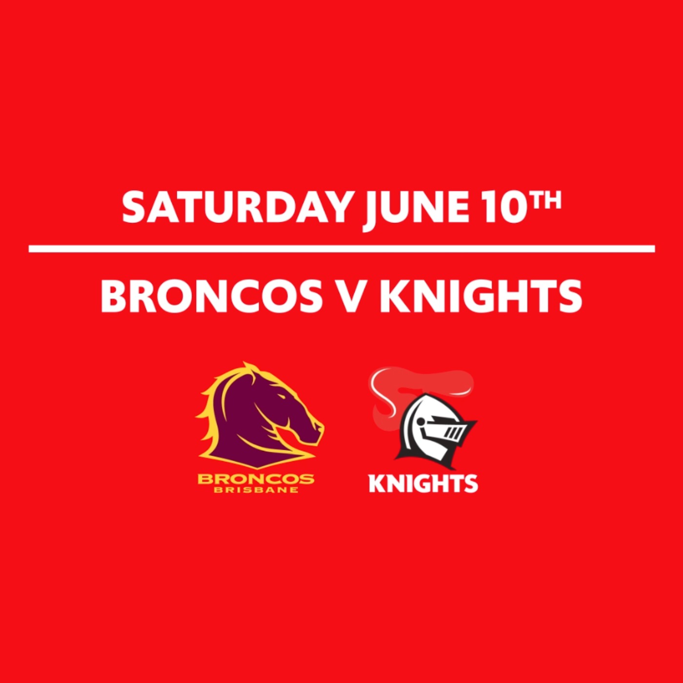 Round 15 - Broncos Vs Knights