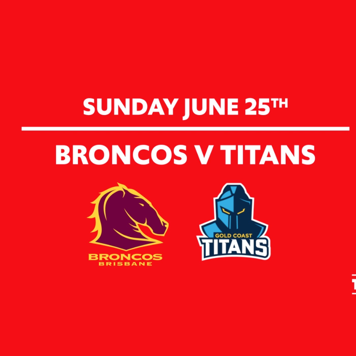 Round 17 - Broncos️ Vs Titans