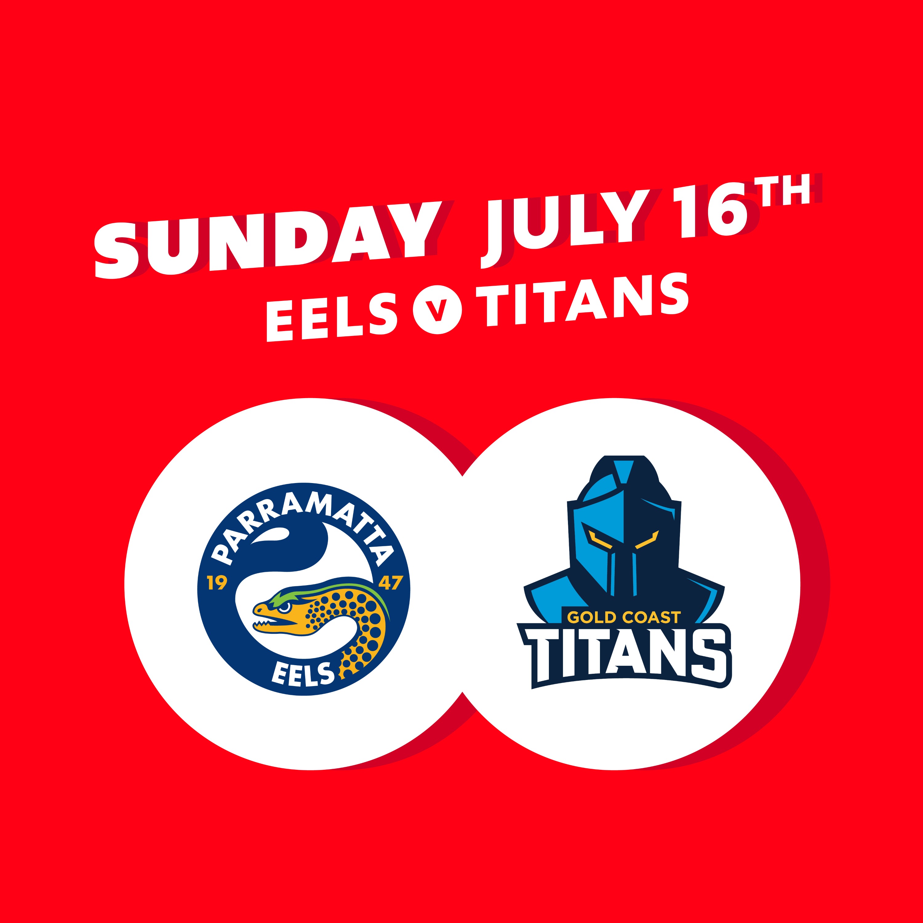 Round 20 – Eels V Titans