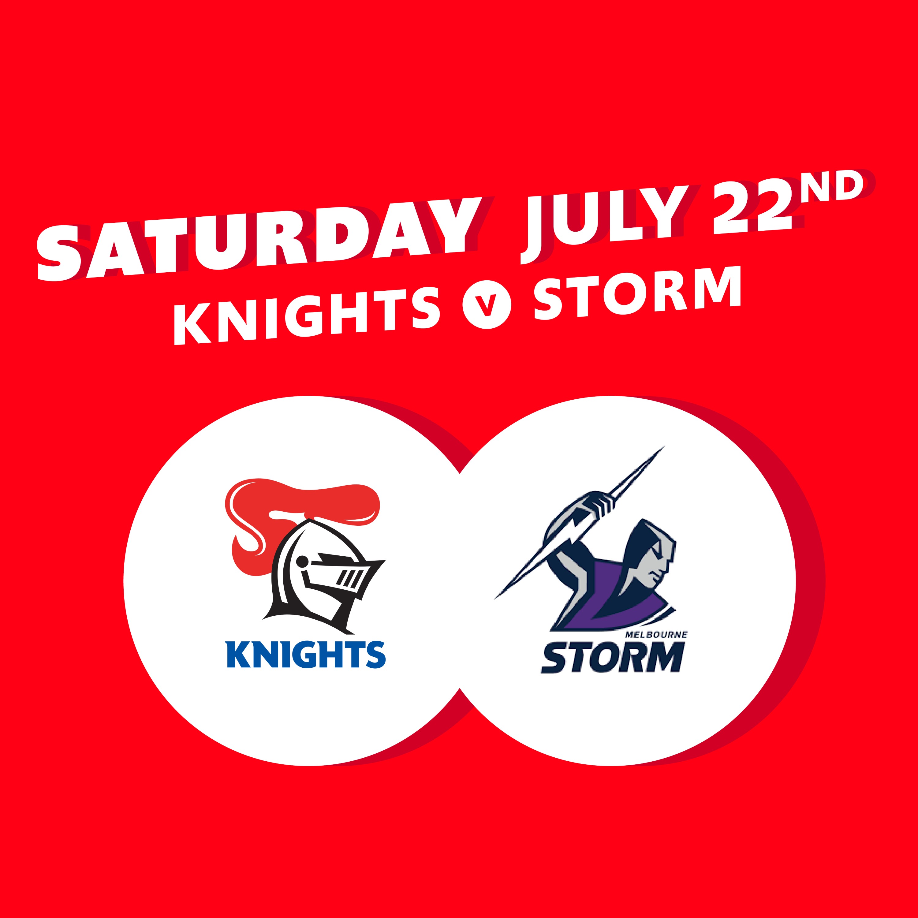 Round 21 – Knights V Storm