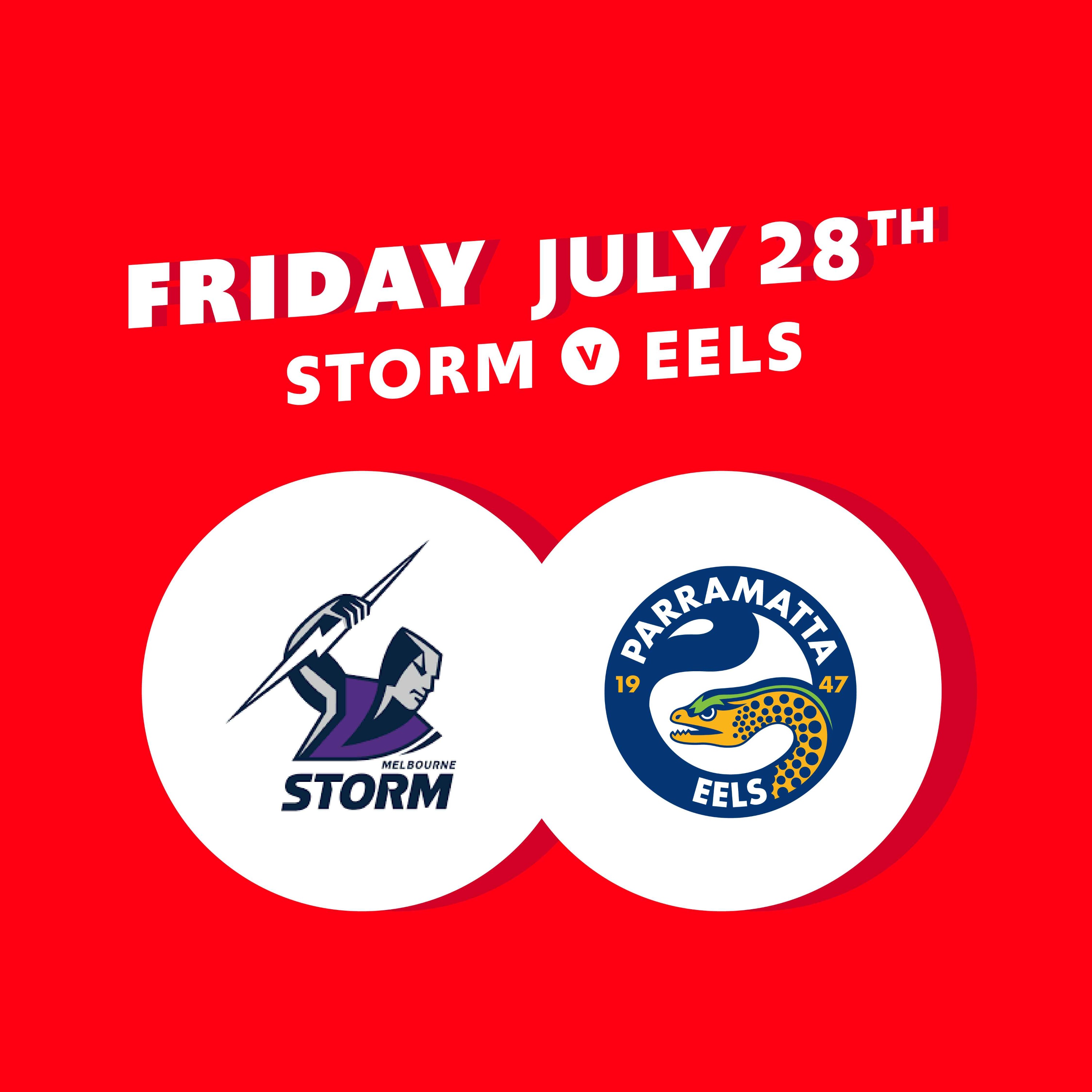 Round 22 – Storm V Eels