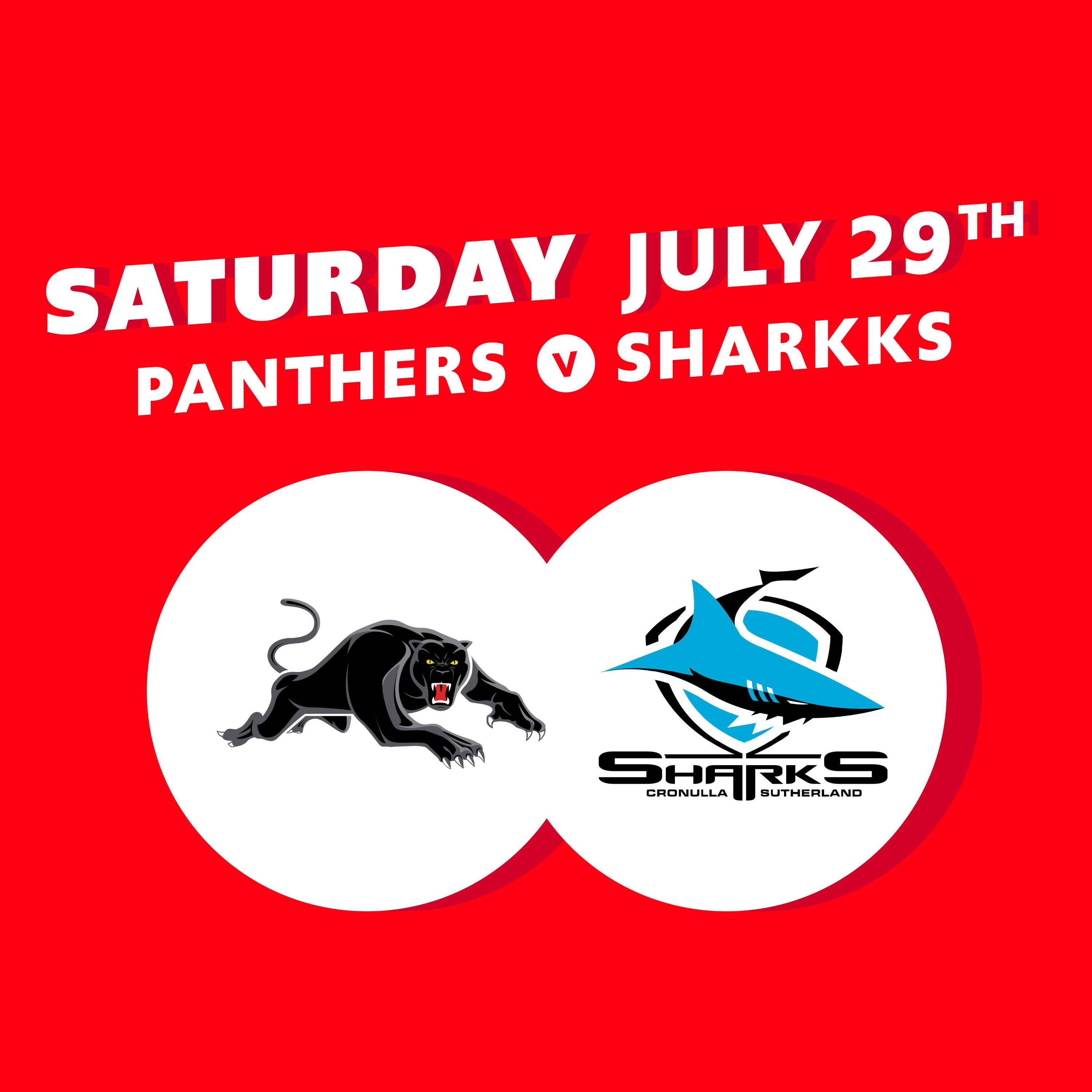 Round 22 – Panthers V Sharks