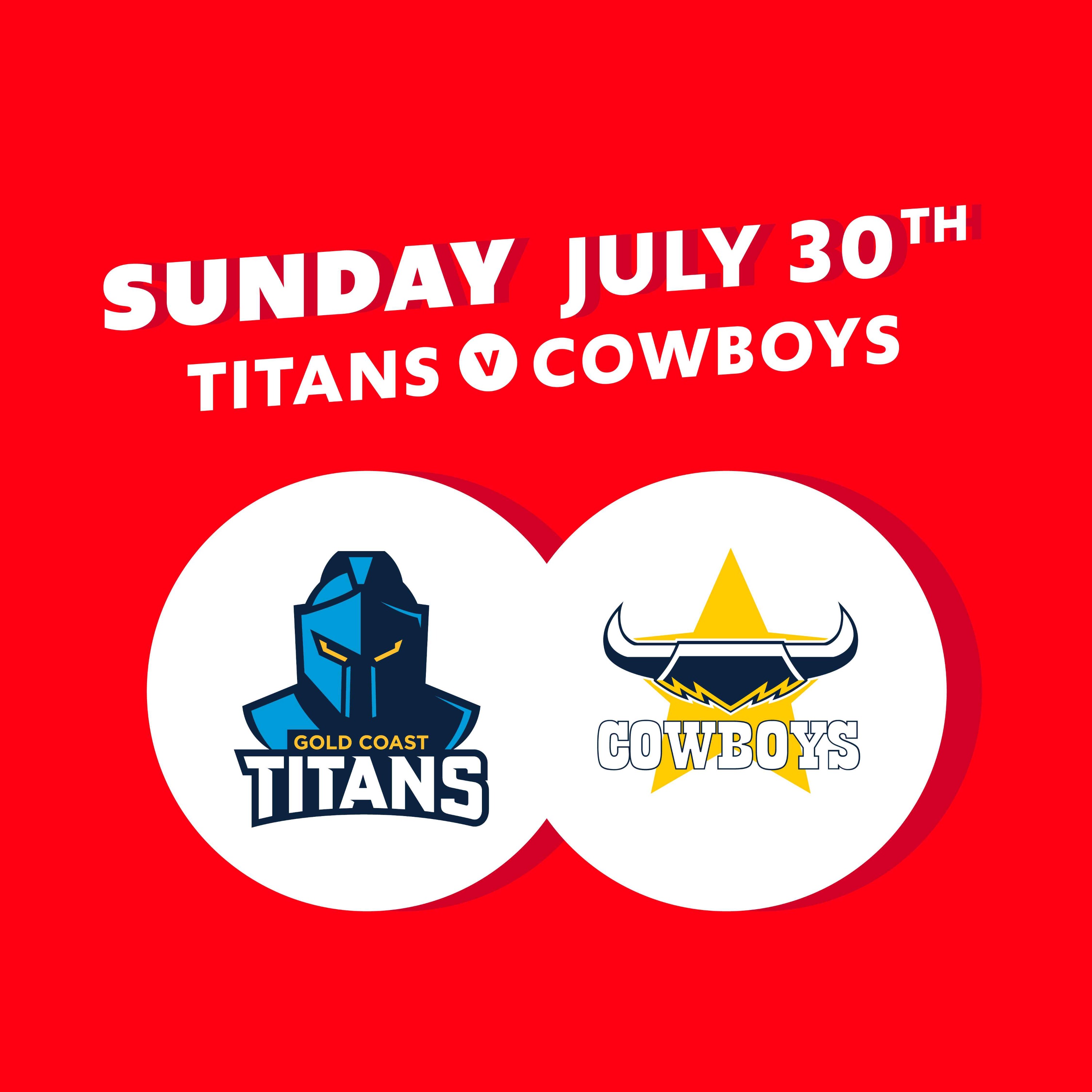 Round 22 – Titans V Cowboys