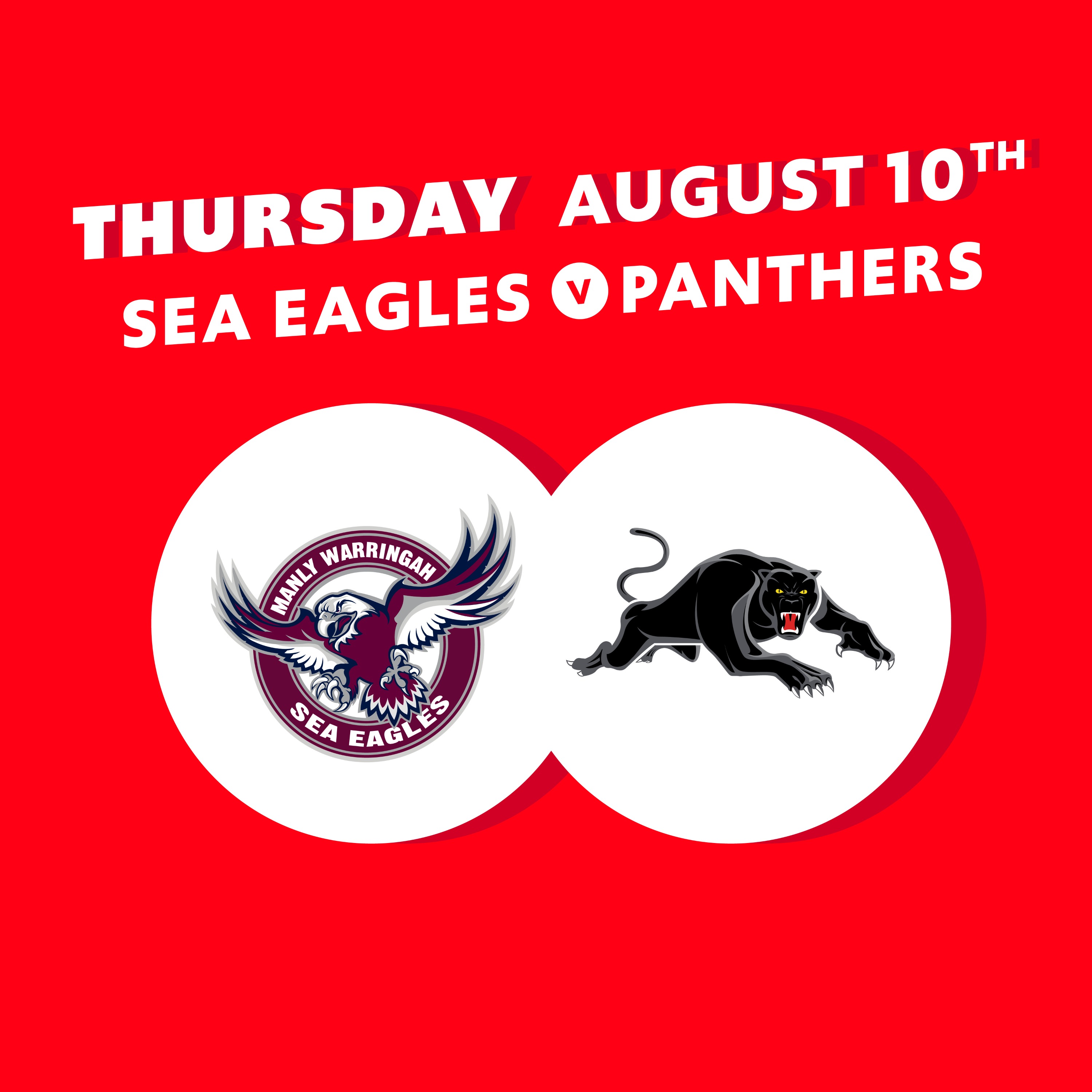 Round 24 - Sea Eagles V Panthers