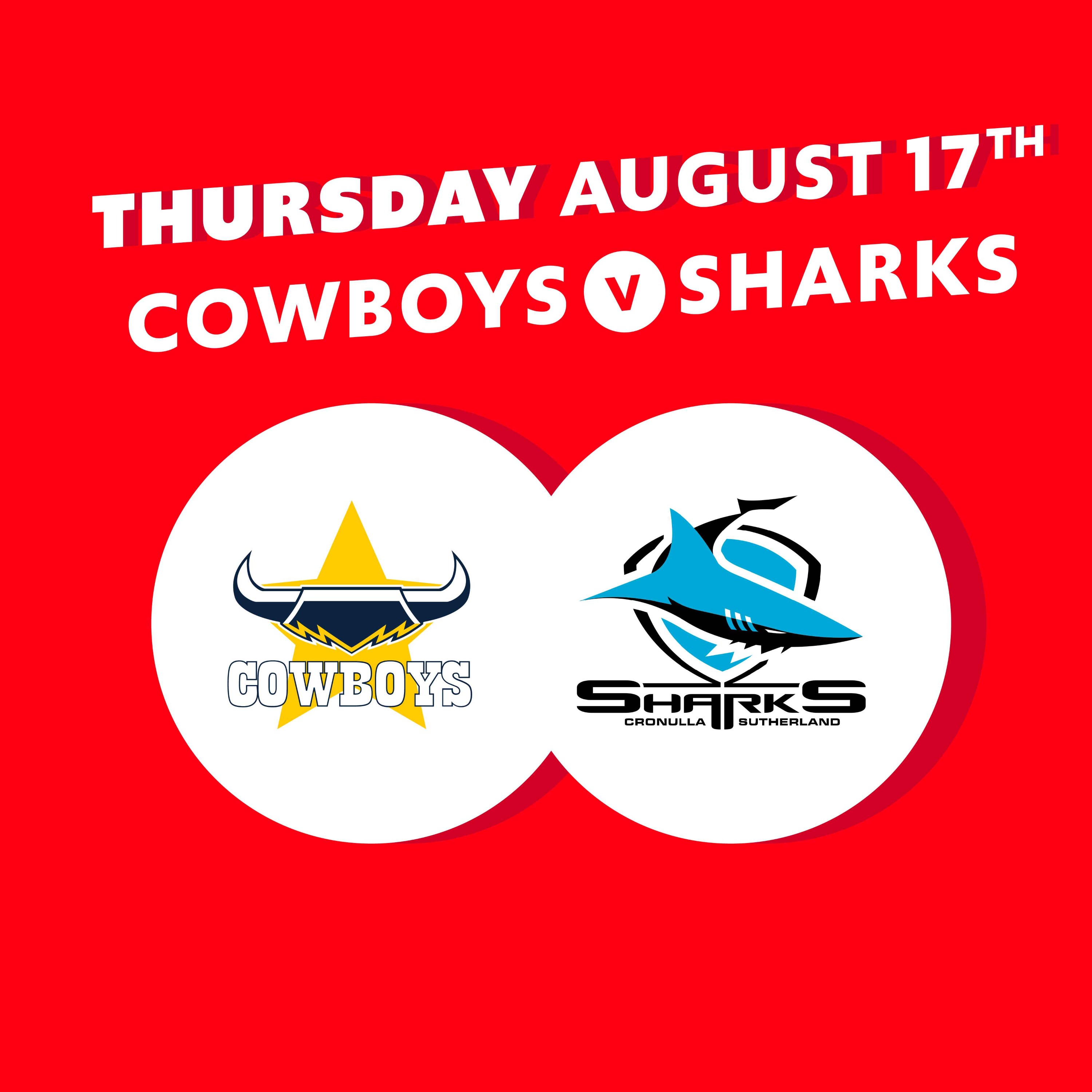 Round 25 - Cowboys V Sharks