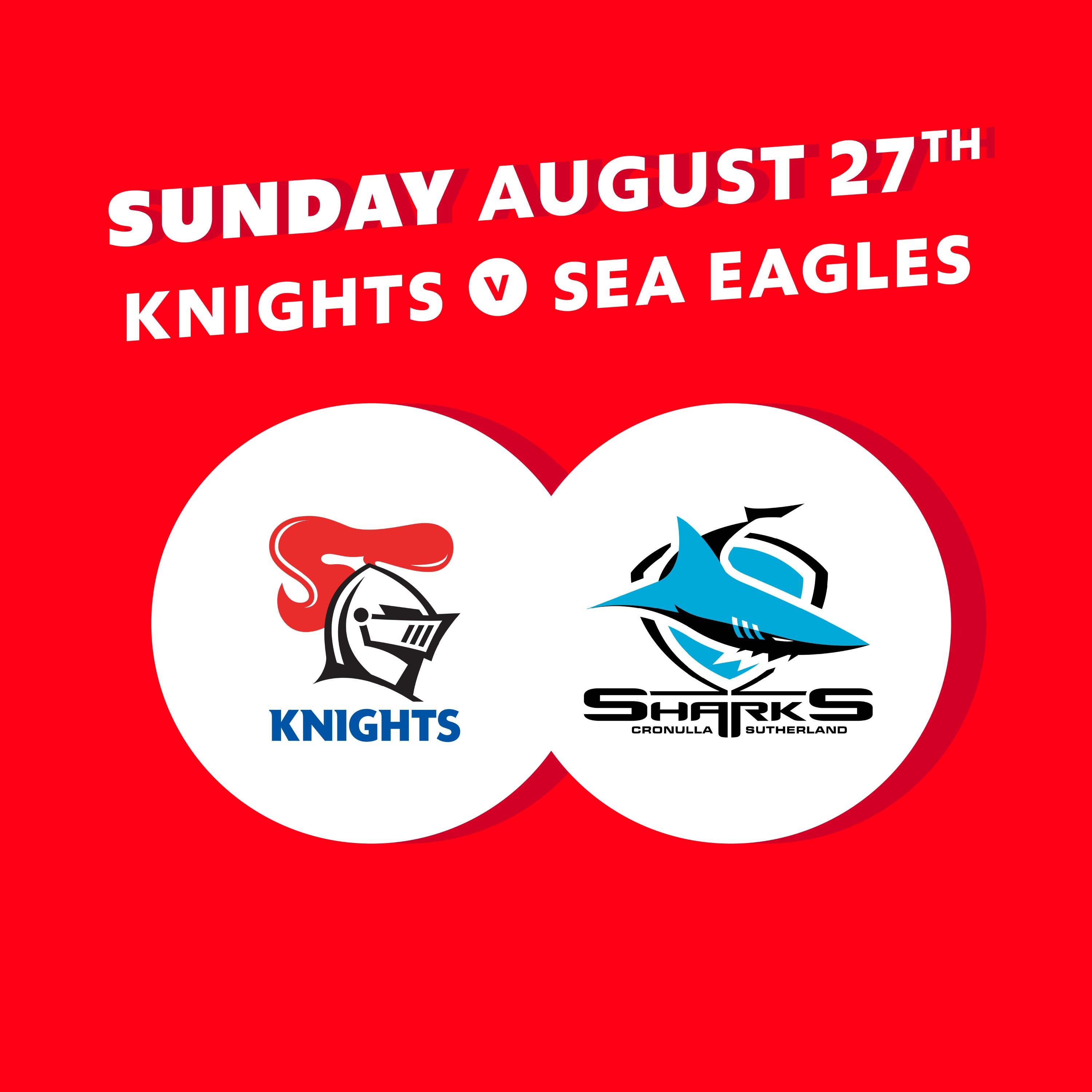 Round 26 - Knights vs Sharks