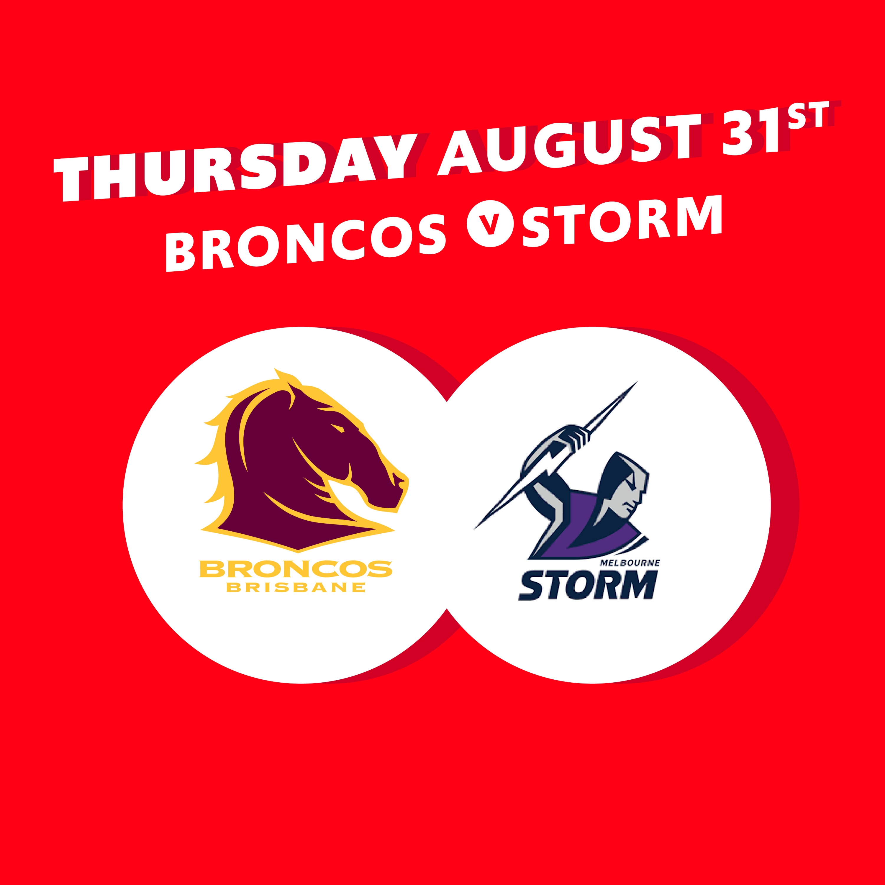 Round 27 - Broncos vs Storm