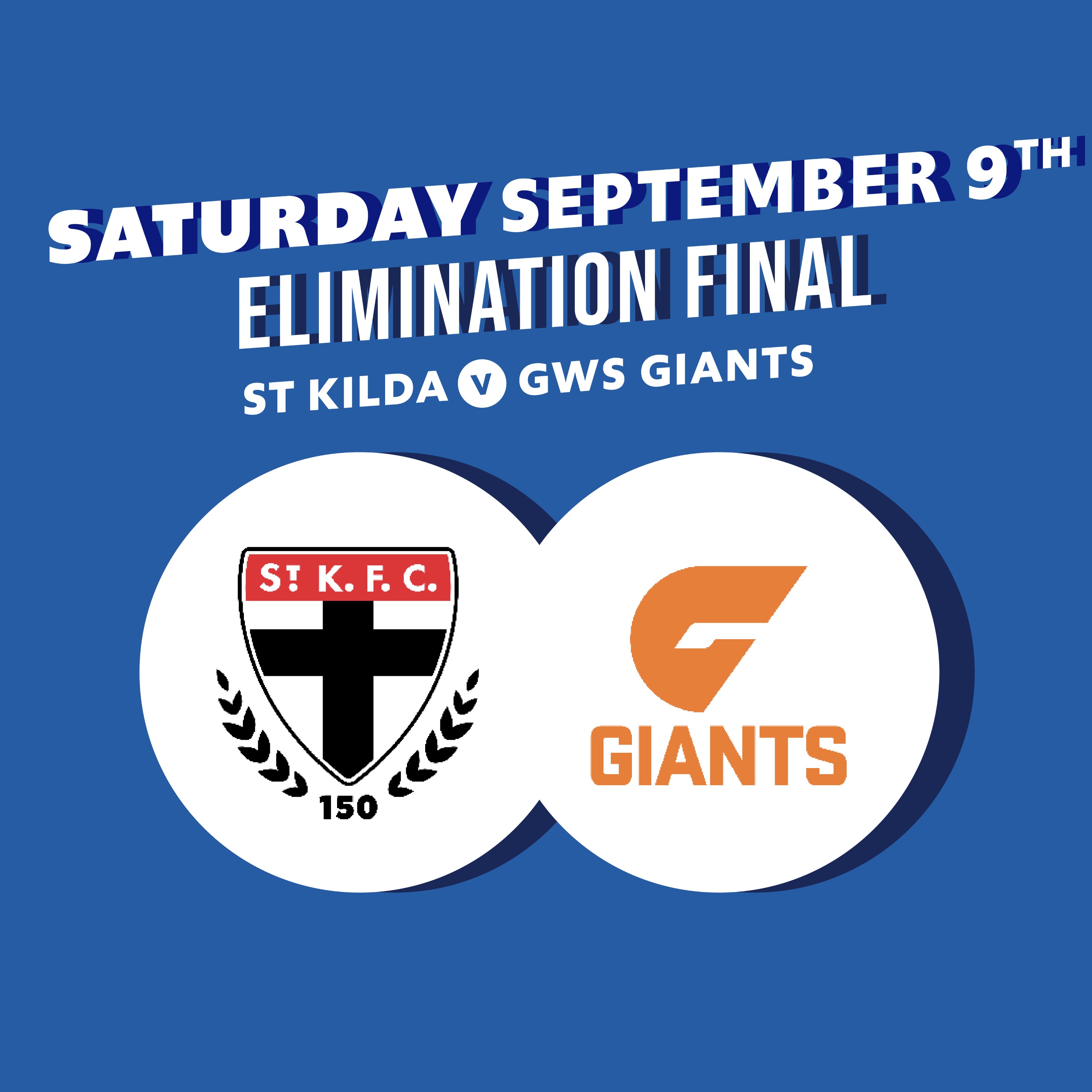 AFL Finals Week 1 – St Kilda vs GWS Giants episode artwork