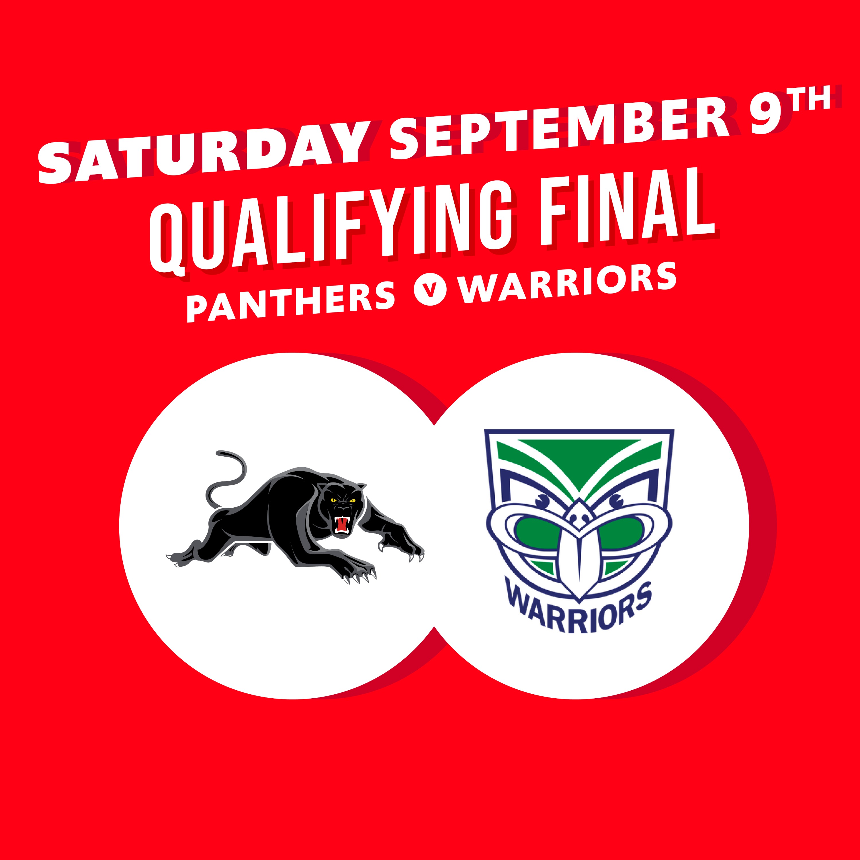 NRL Finals Week 1 - Panthers vs Warriors