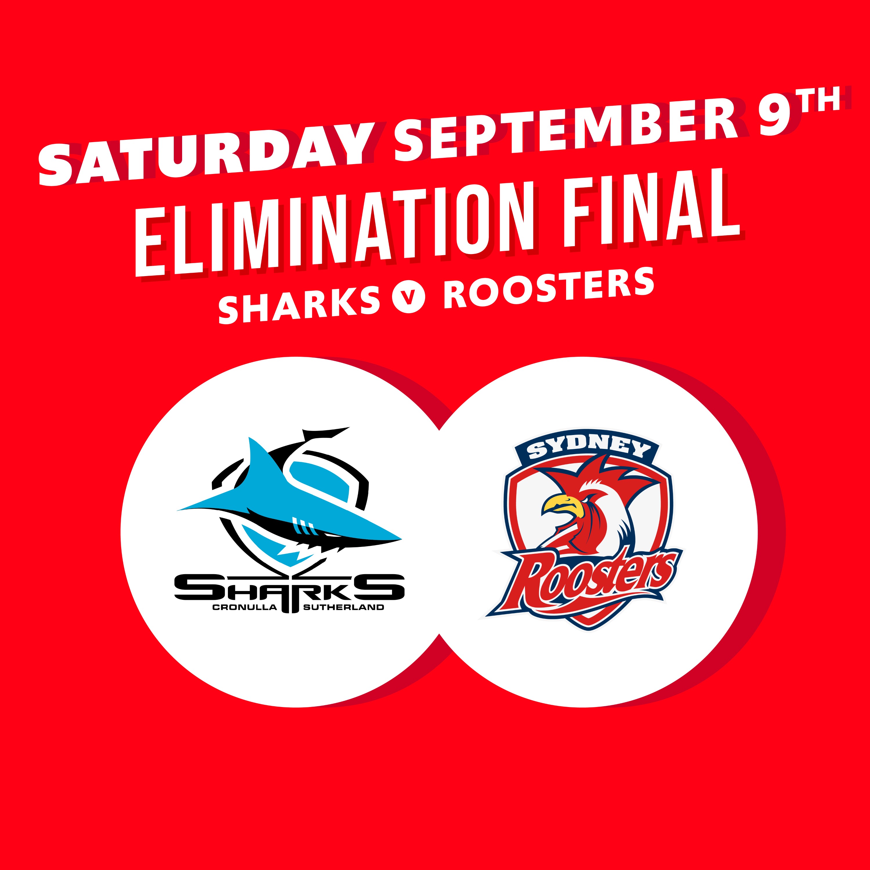 NRL Finals Week 1 - Sharks vs Roosters episode artwork