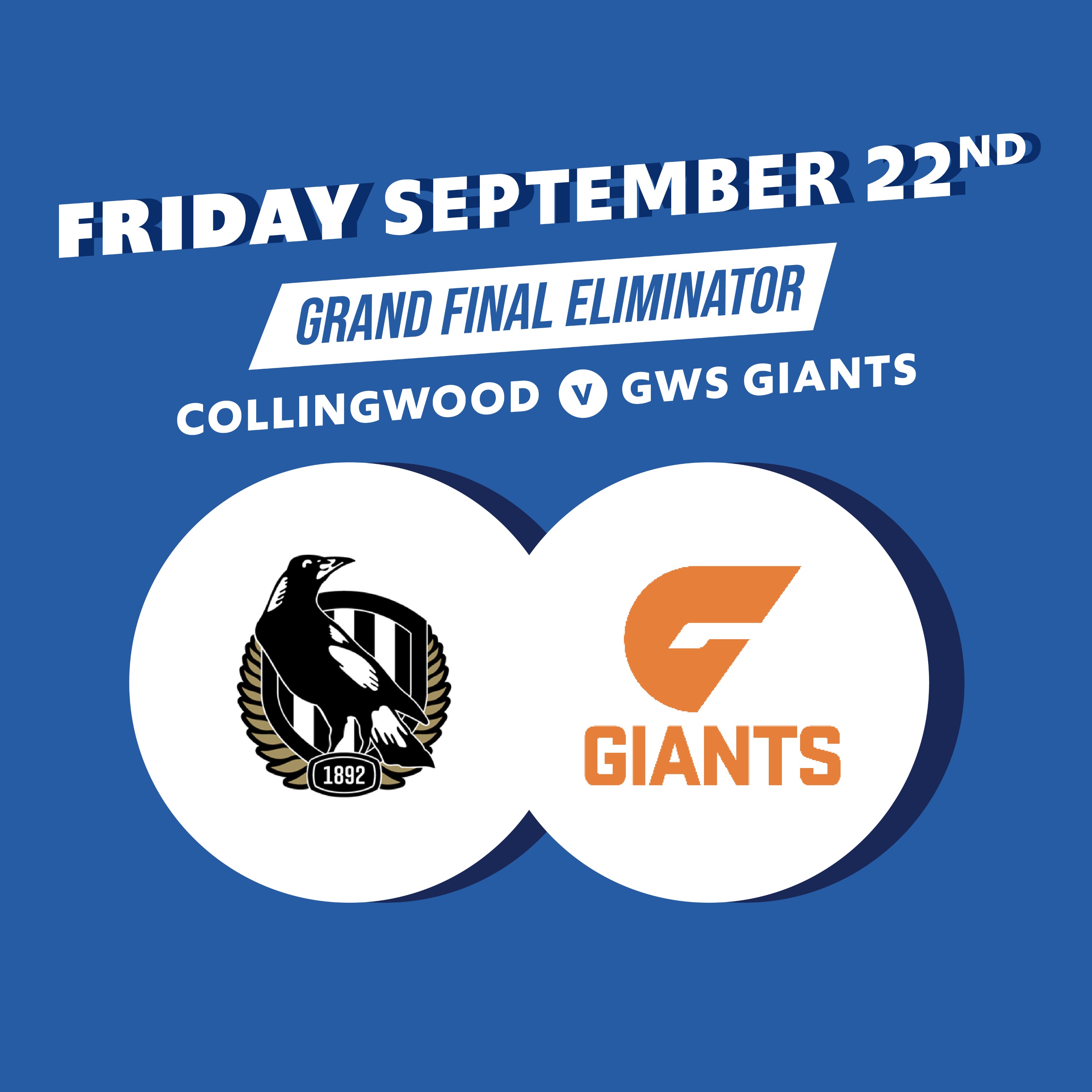 Finals Week 3 – Collingwood vs GWS Giants episode artwork