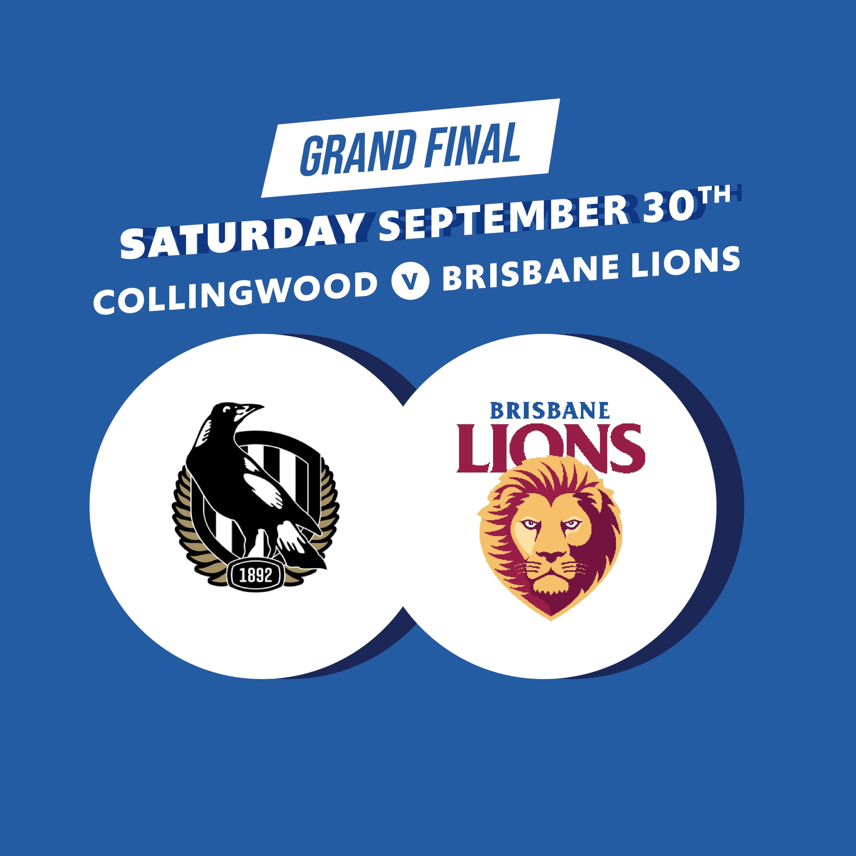 AFL Grand final - Collingwood vs Brisbane Lions episode artwork