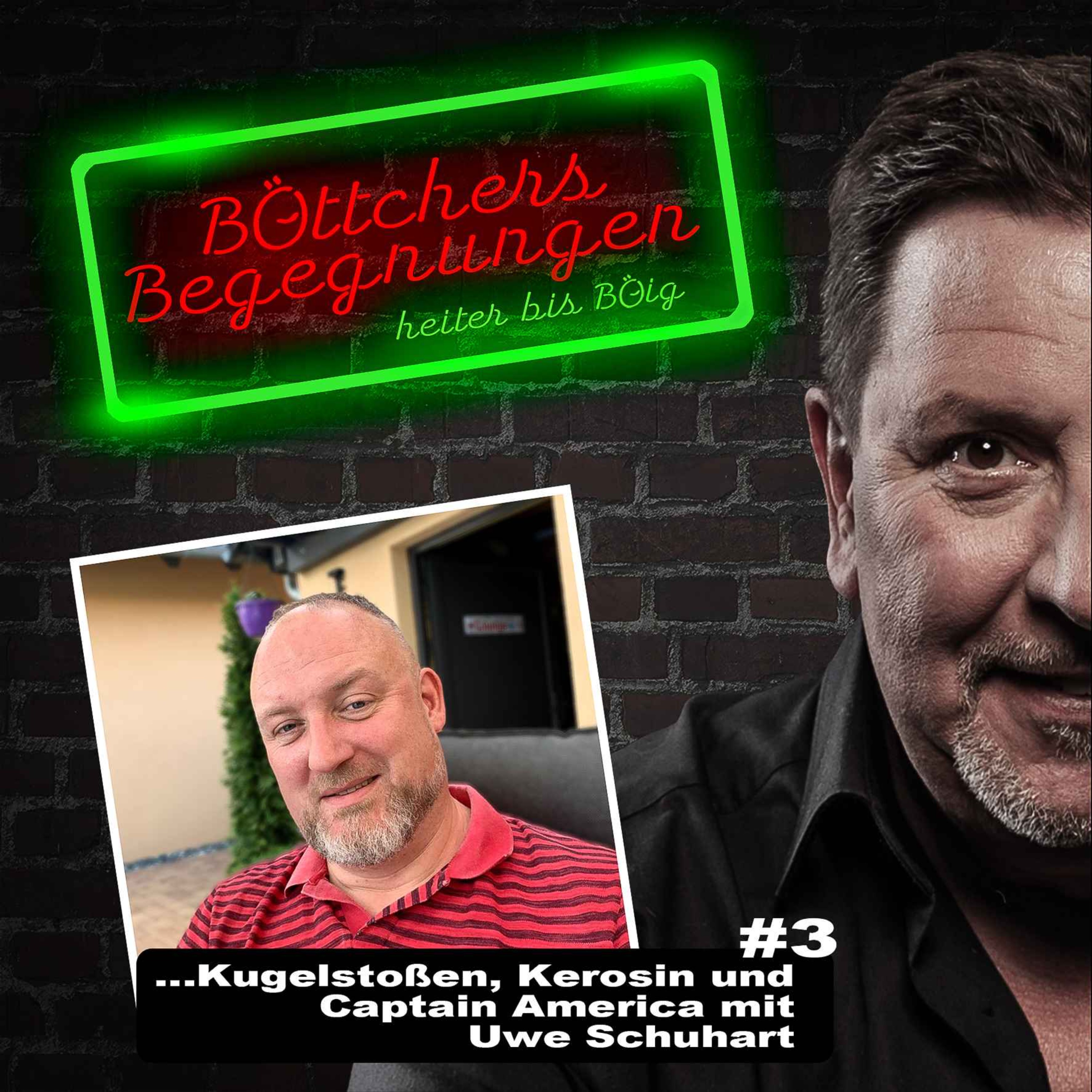 Kugelstoßen, Kerosin und Captain America - mit Uwe Schuhart episode artwork