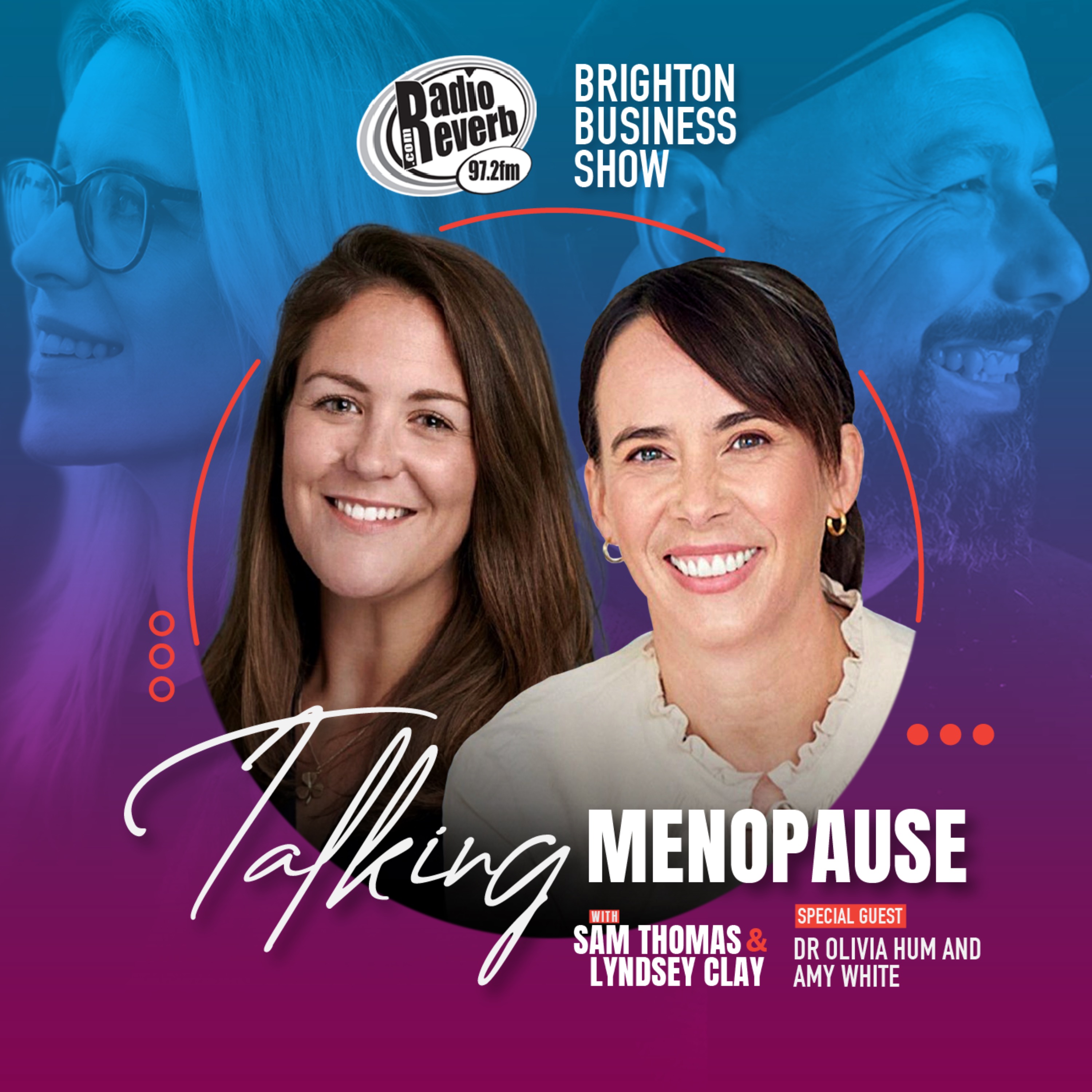 cover art for Talking Menopause with Dr Olivia Hum and Amy White 