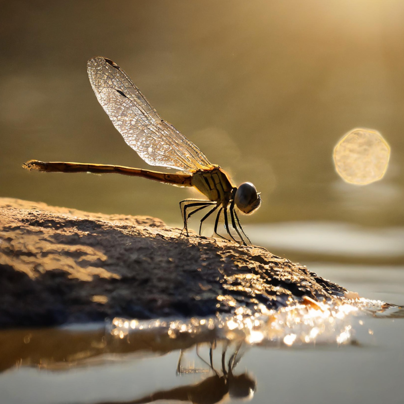 Dragonfly (oboodashkwaanishiinh) - Anishinaabe WOTD