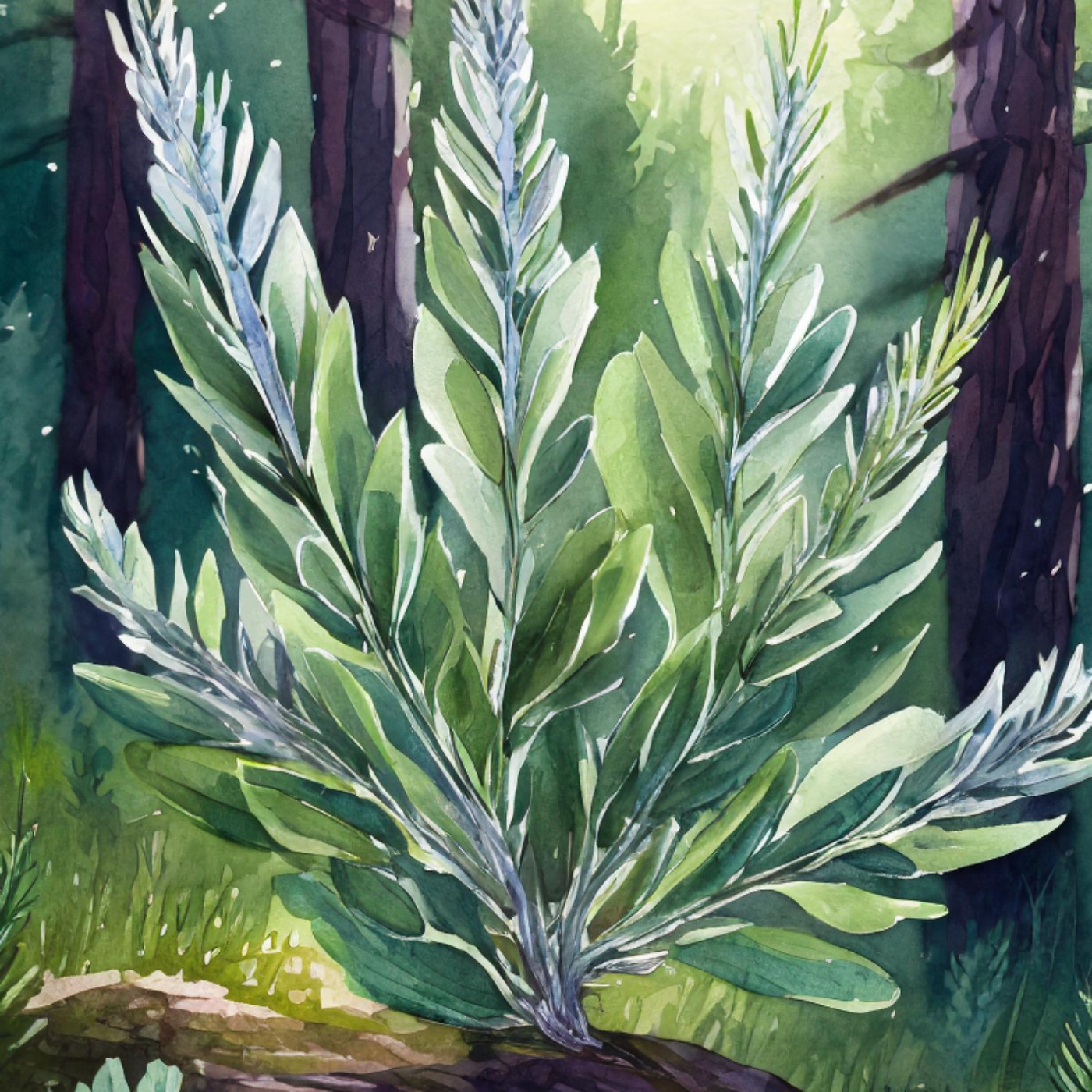 Sage (Bashkodejiibik) - Anishinaabe WOTD