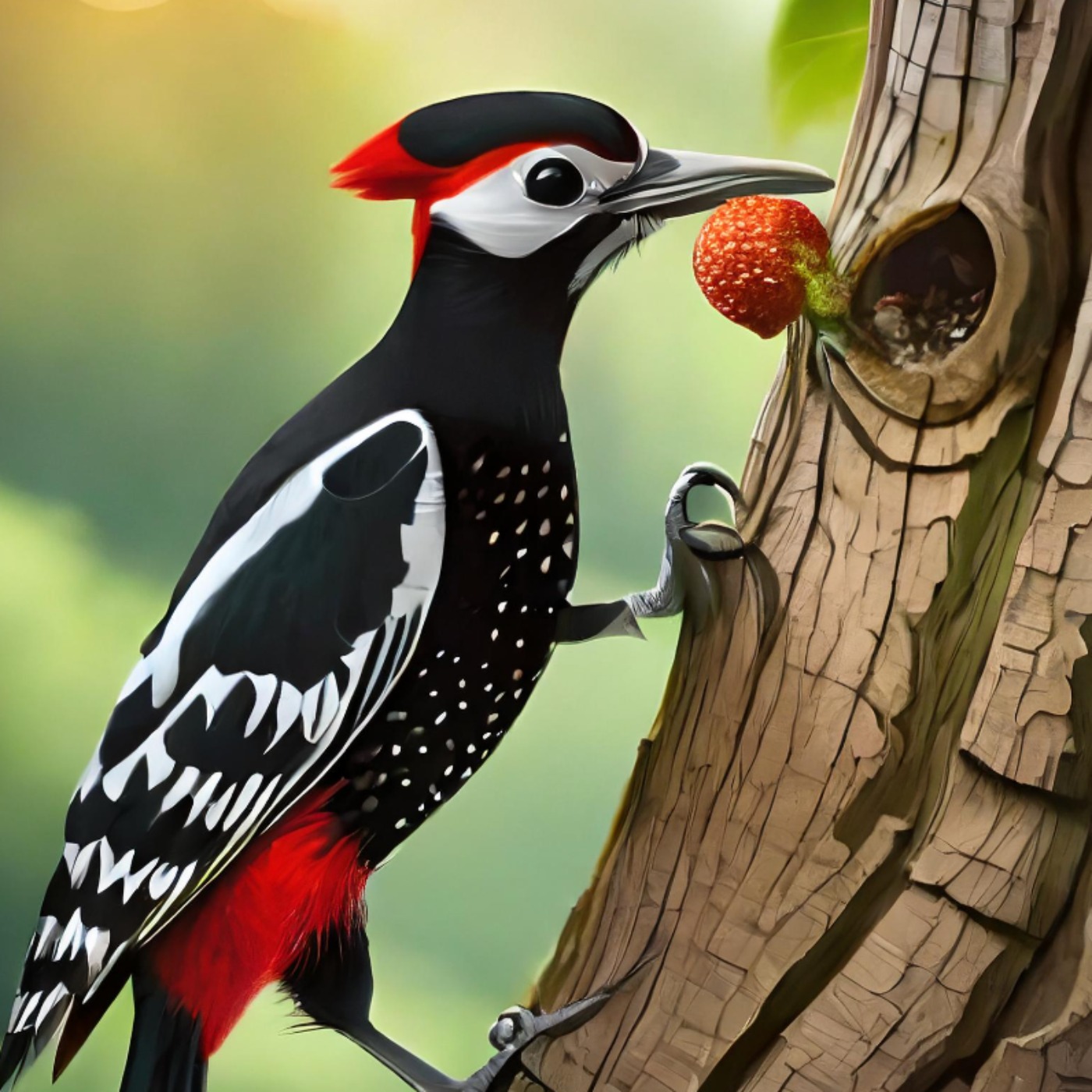 Woodpecker (baapaase) - Anishinaabe WOTD