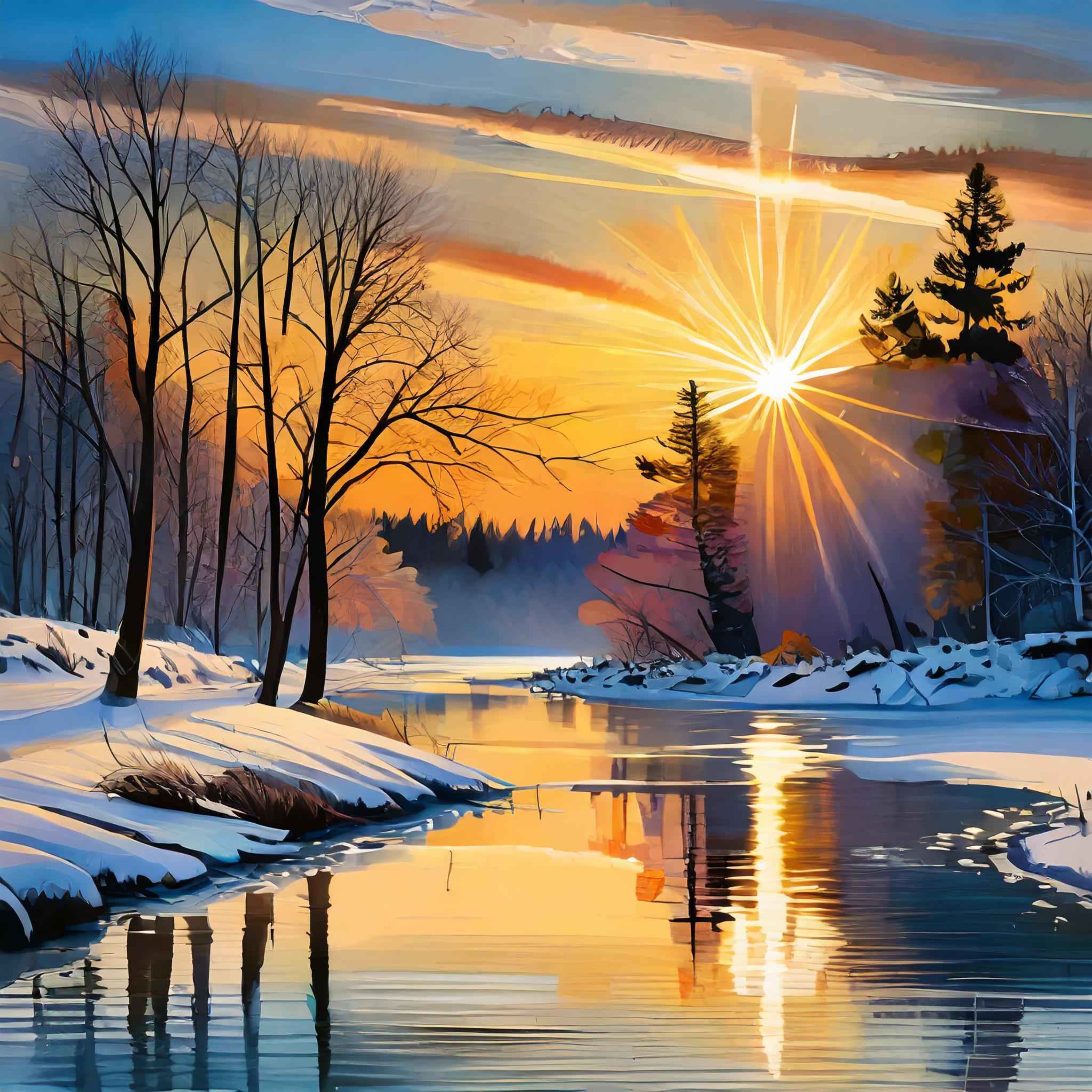 March (onaabani-giizis) - Anishinaabe WOTD