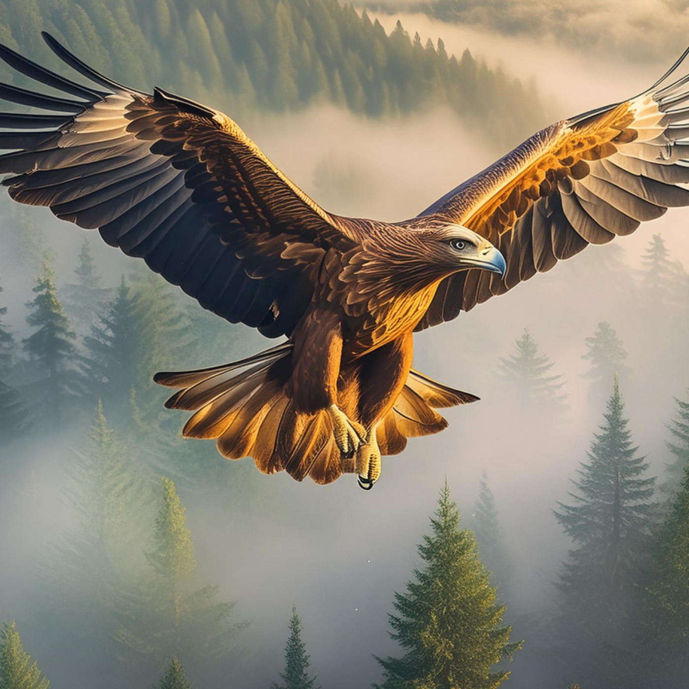 Golden Eagle (giniw) - Anishinaabe WOTD