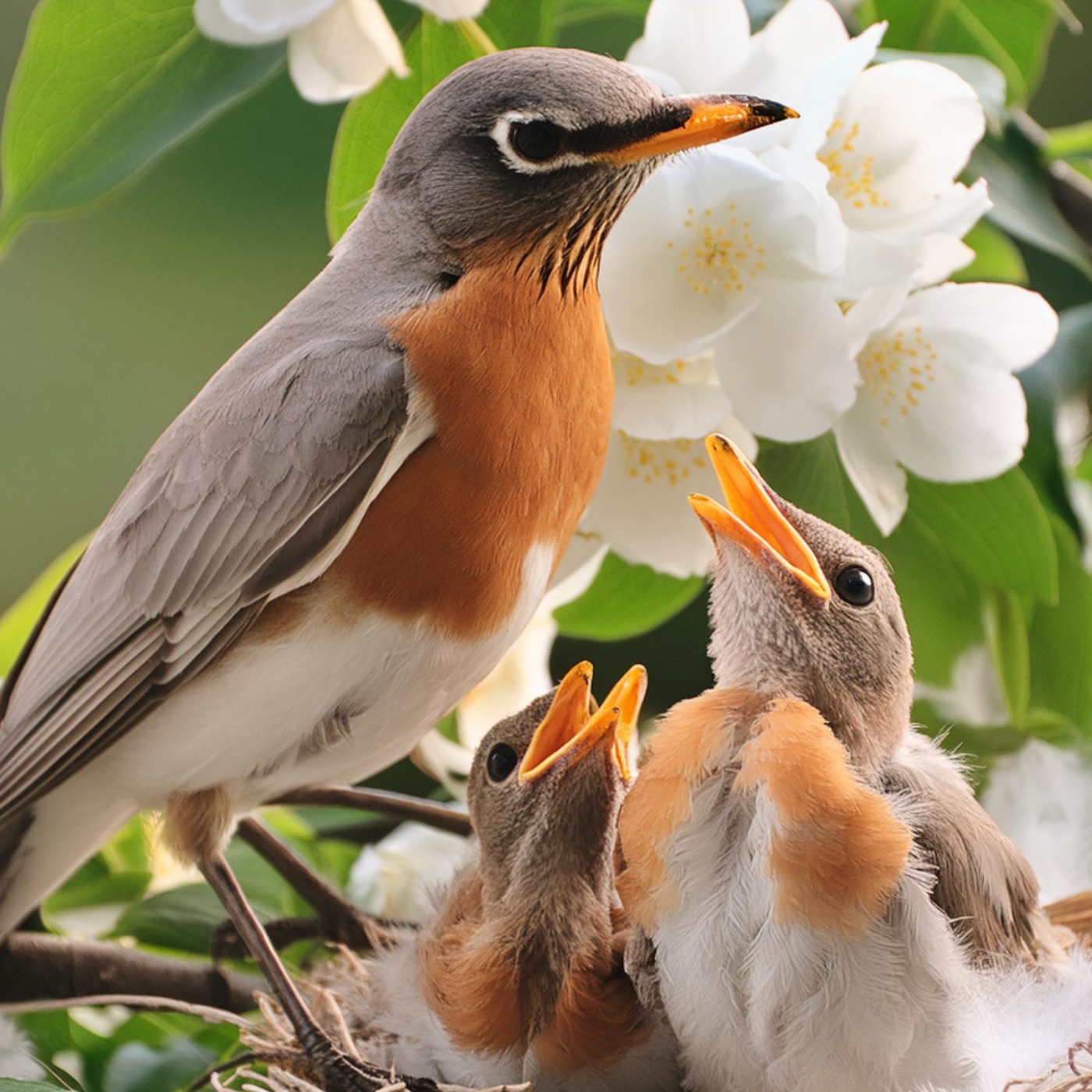 Robin (opichi) - Anishinaabe WOTD