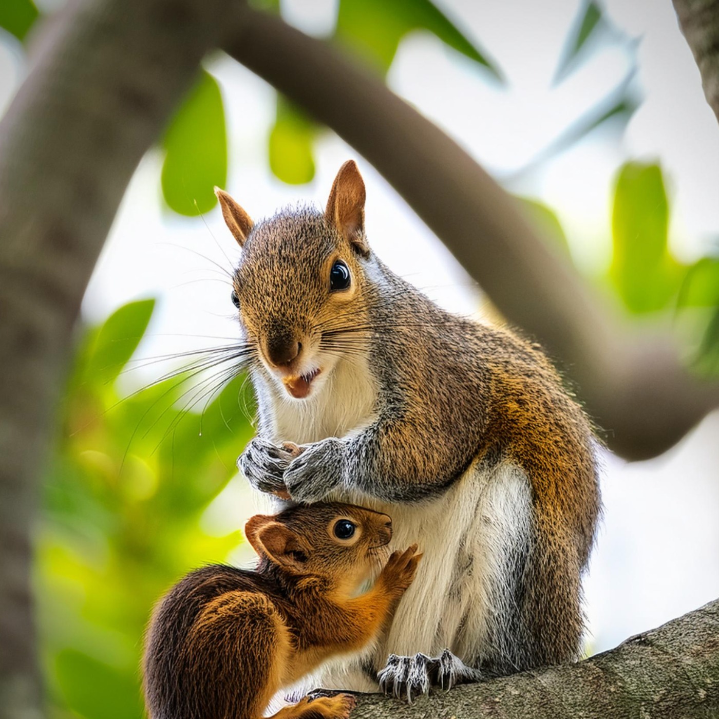 Squirrel (ajidamoo) - Anishinaabe WOTD